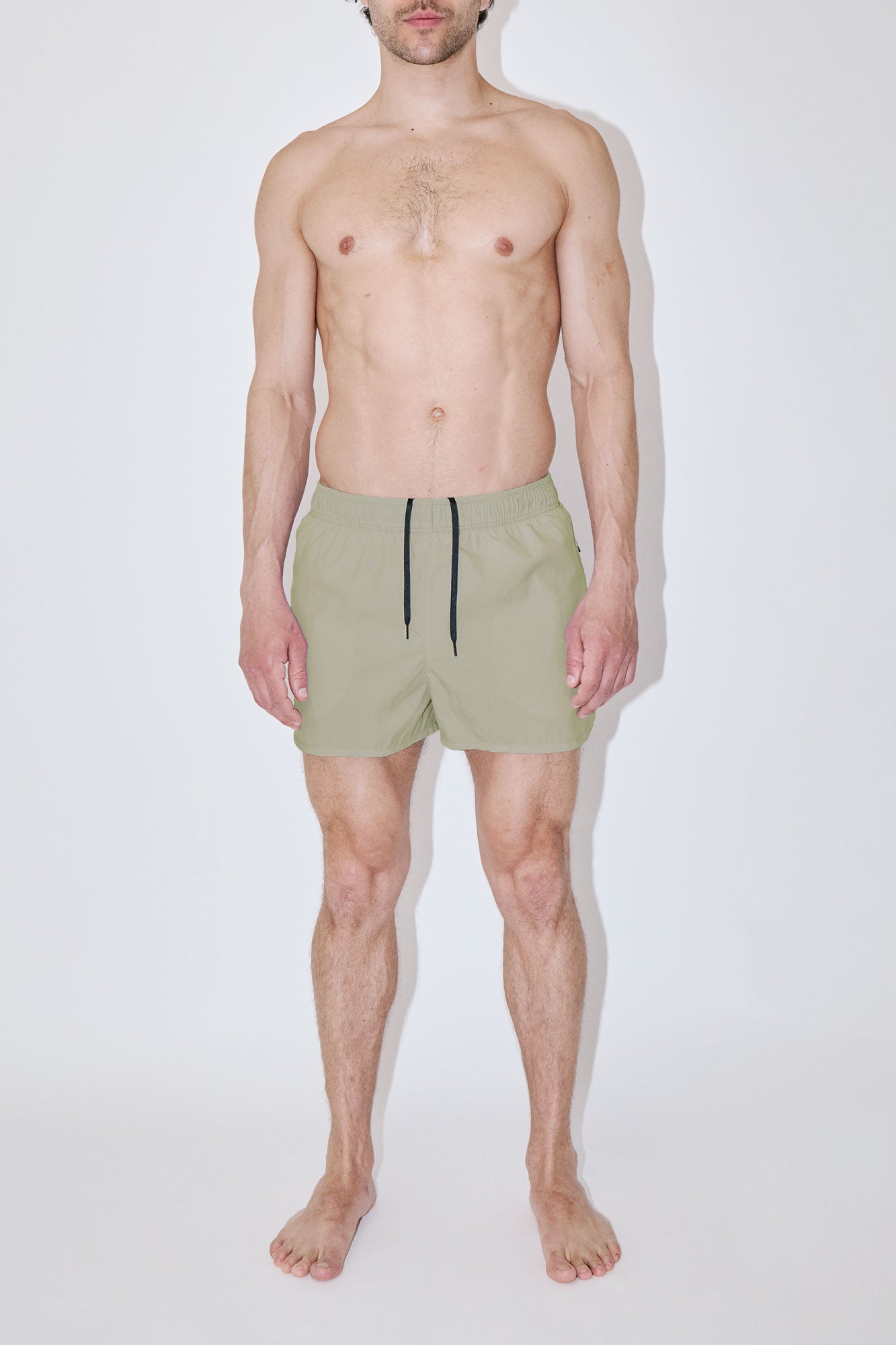 Pistachio Shorter Swim Shorts