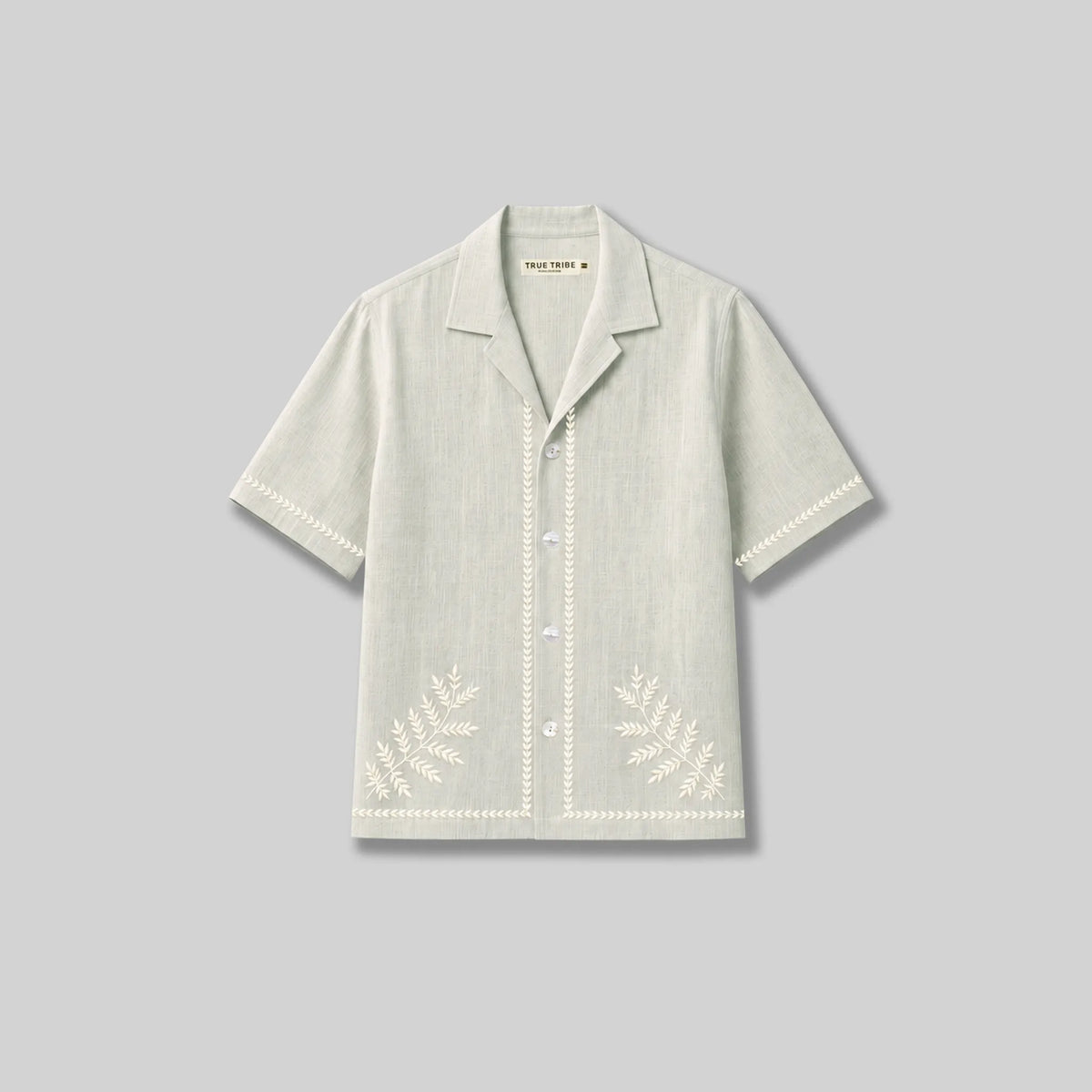TerraLinen Whisper Almond Riviera Shirt