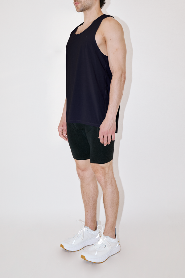 AquaLite Black Active Sleeveless Tee