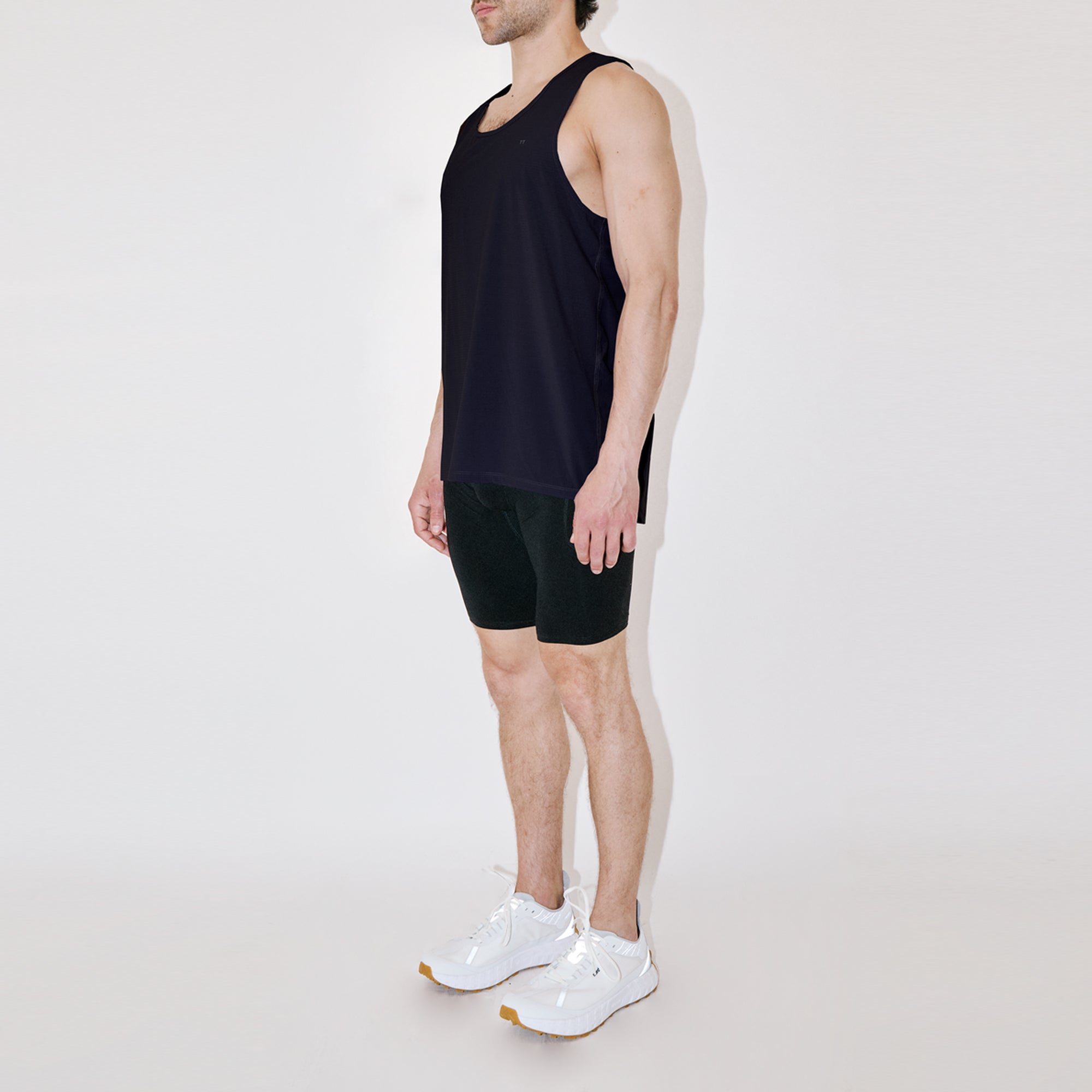 AquaLite Black Active Sleeveless Tee