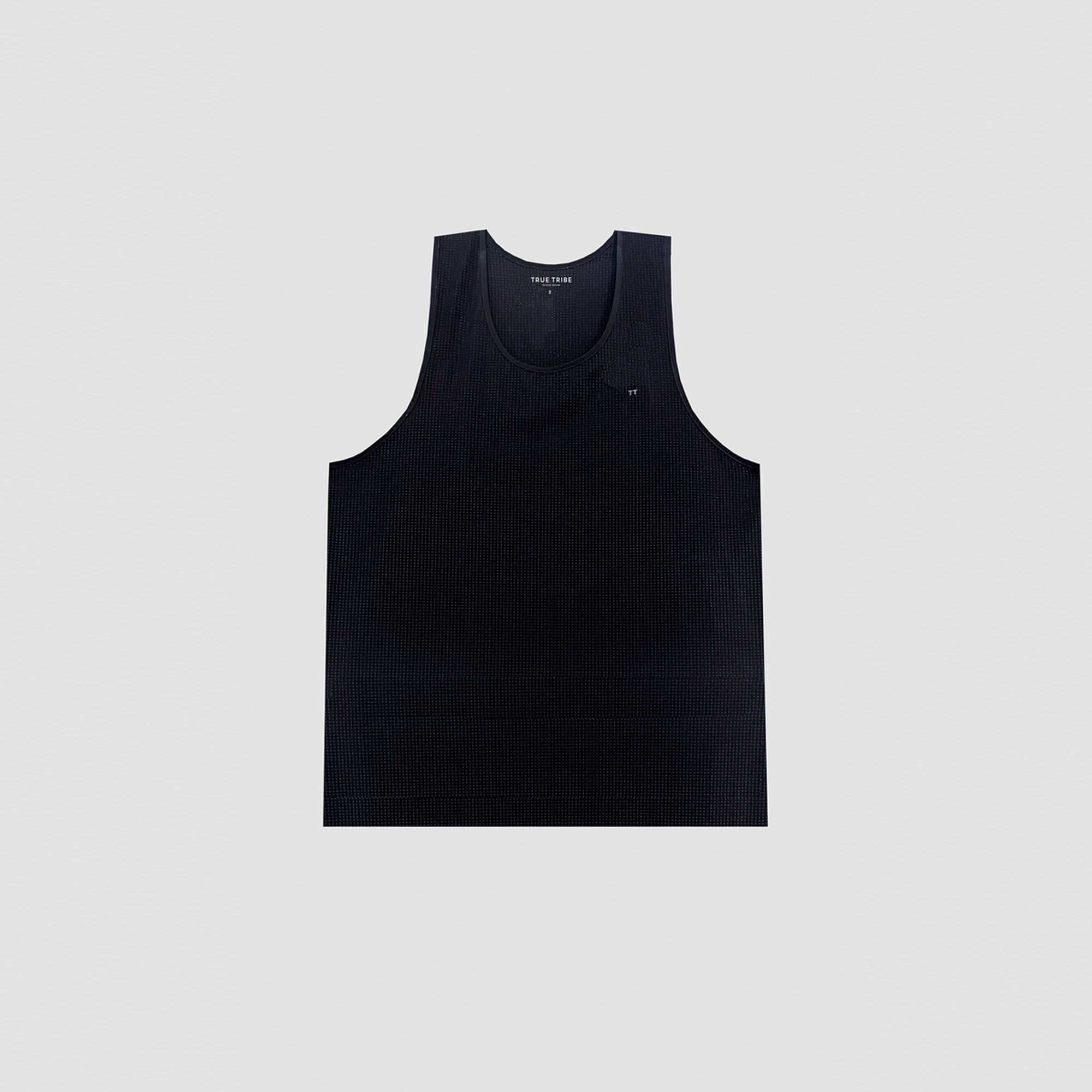 AquaLite Black Active Sleeveless Tee