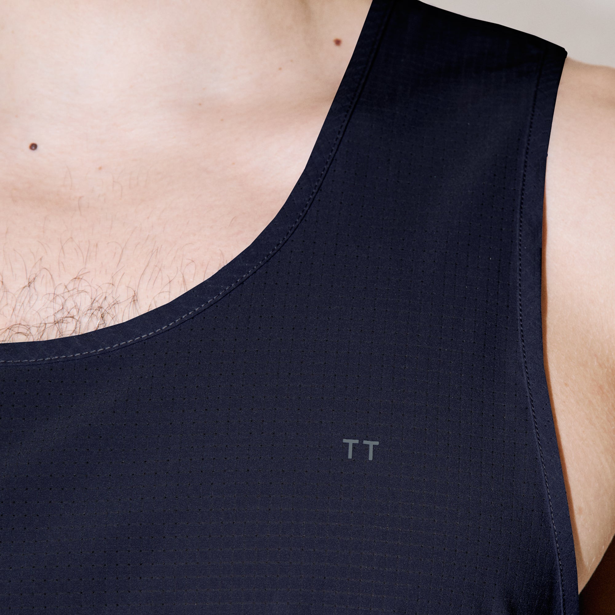 AquaLite Black Active Sleeveless Tee