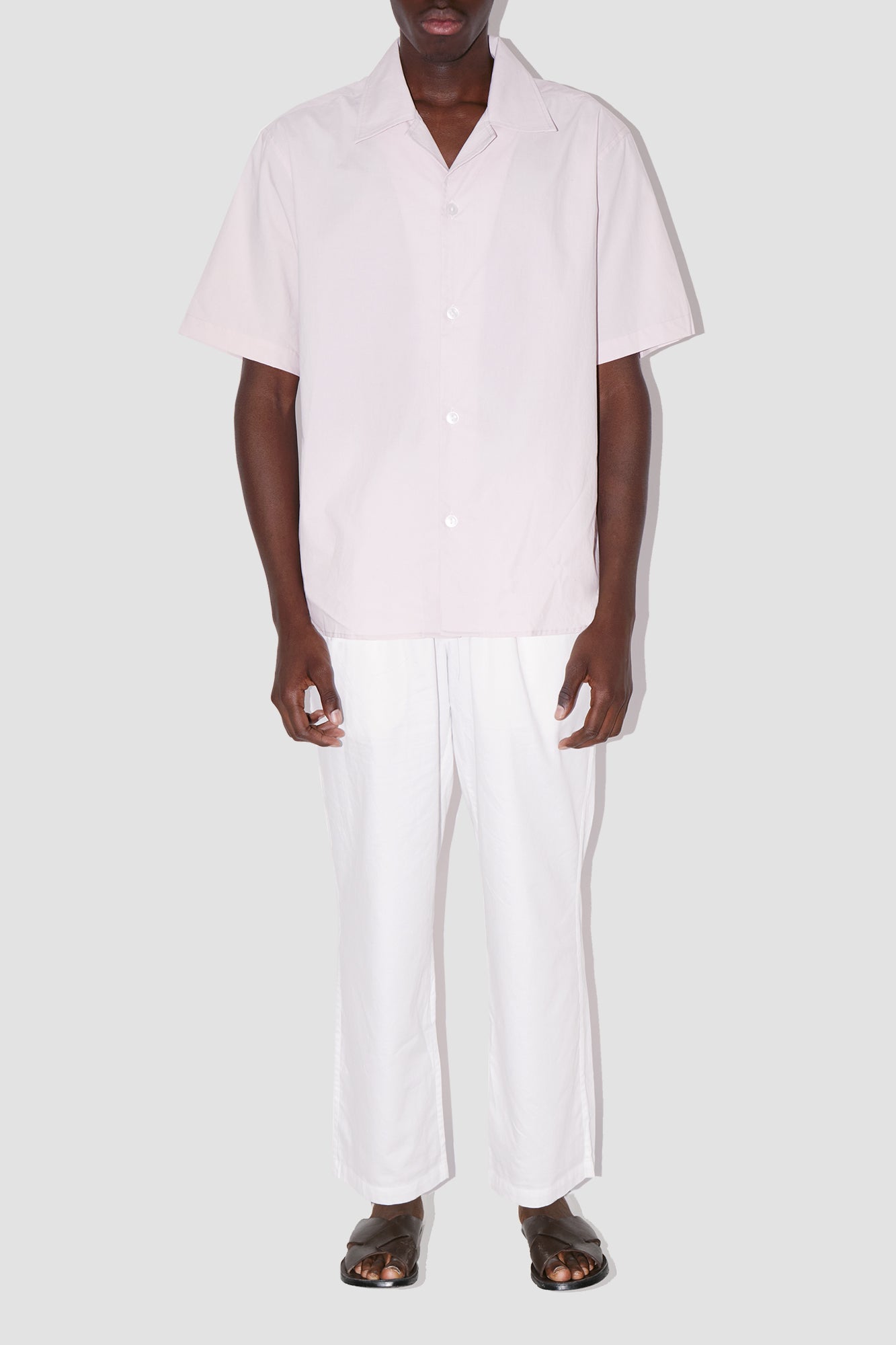 BreathAir Rose Cotton Voile Resort Shirt