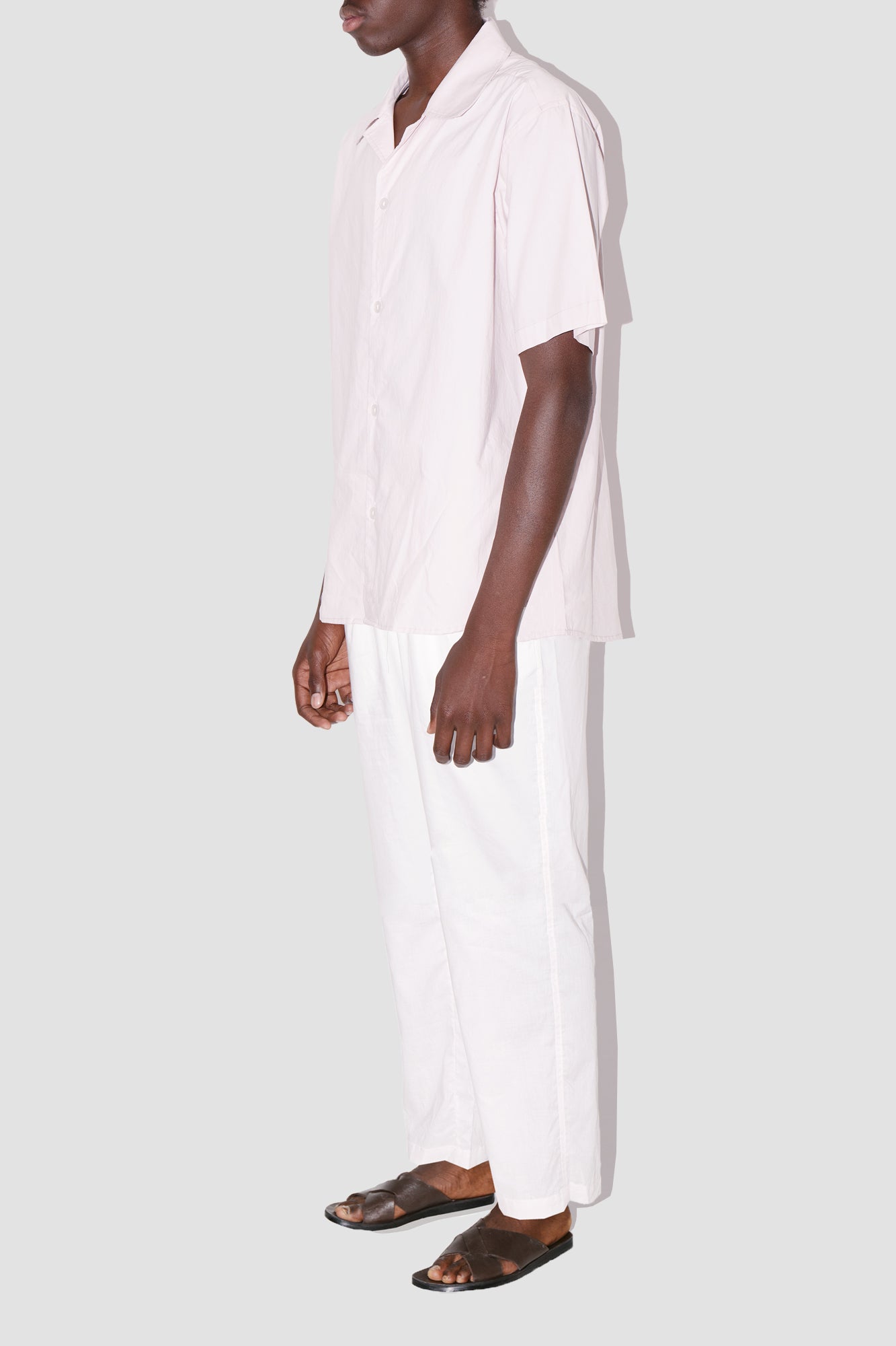 BreathAir Rose Cotton Voile Resort Shirt