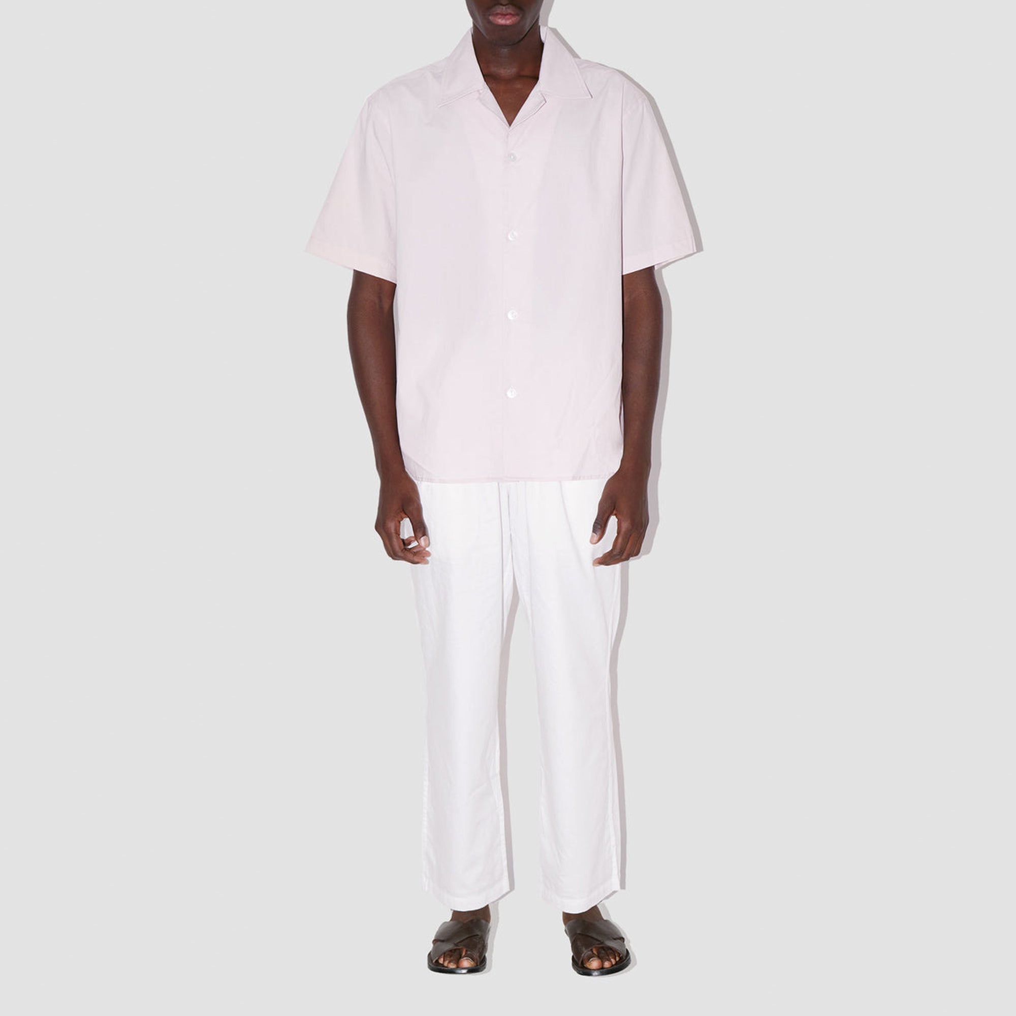 BreathAir Rose Cotton Voile Resort Shirt