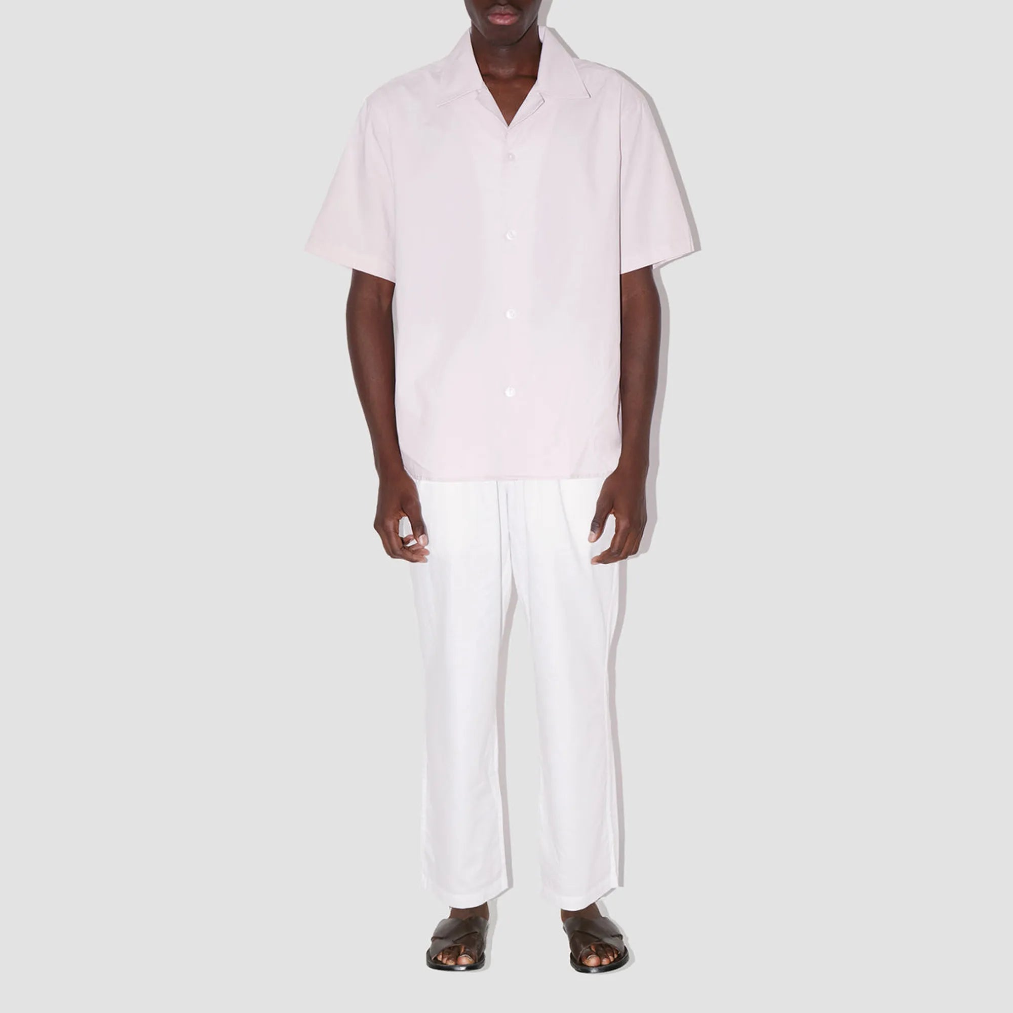 BreathAir Rose Cotton Voile Resort Shirt