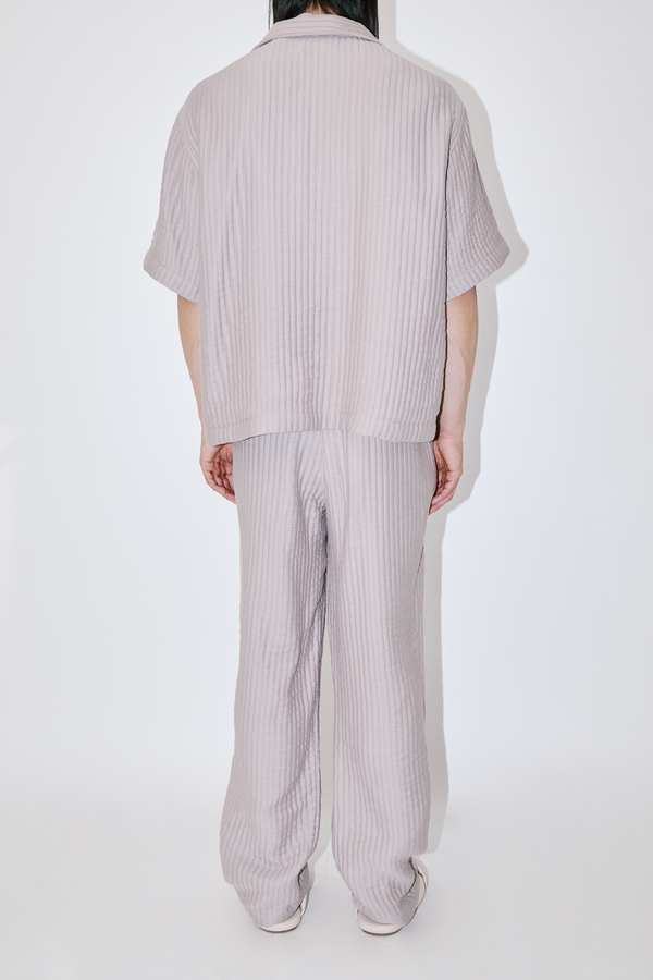 AirCloud Taupe Cotton Cuban Shirt