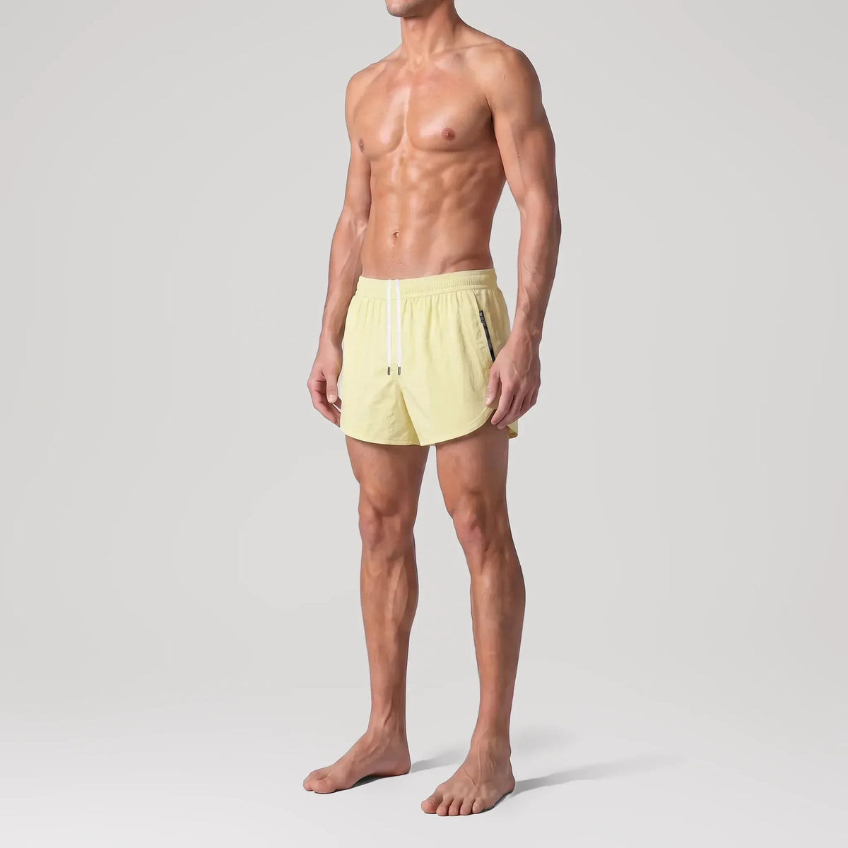 Maillot de bain Short AquaSilk Lemon, vue de profil