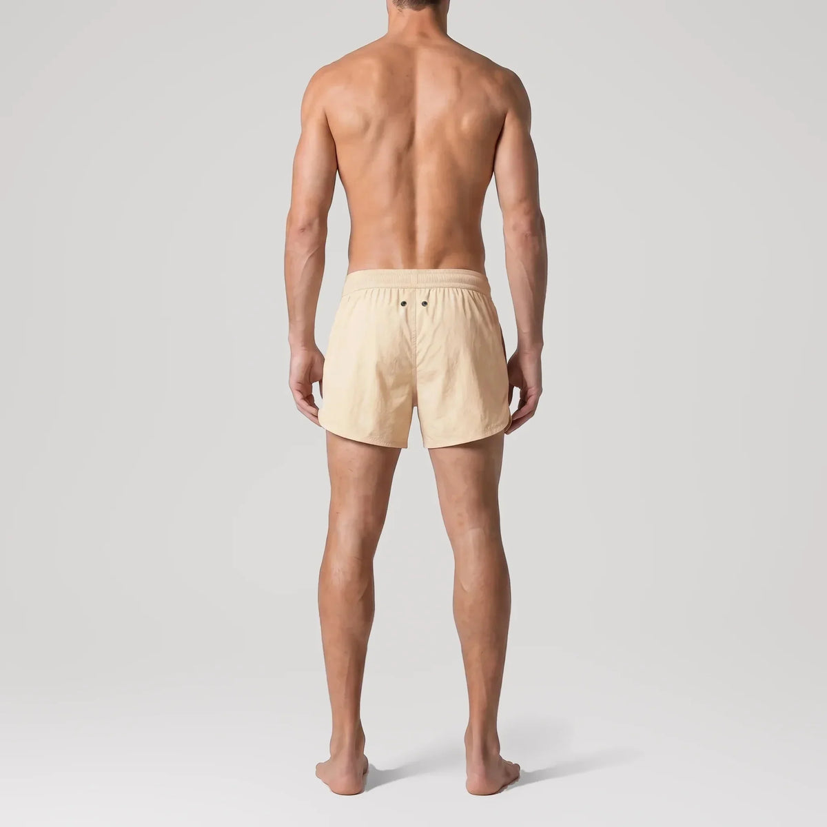 Maillot de bain Short AquaSilk Peach, vue de dos