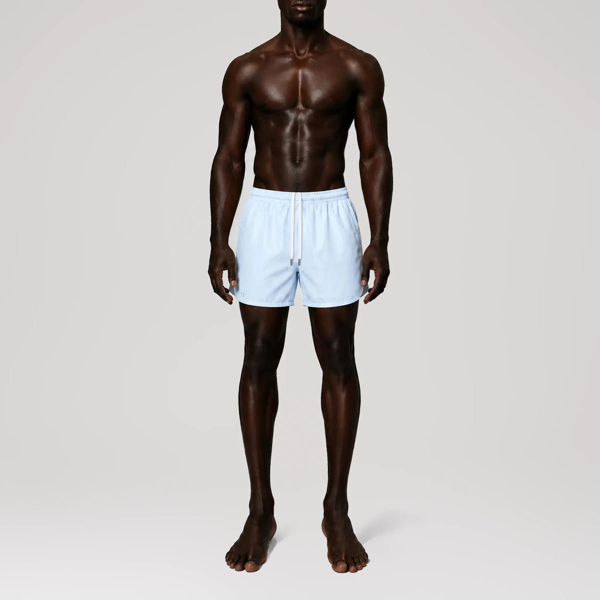 Maillot de bain Short AquaSilk Sky Blue, vue de profil