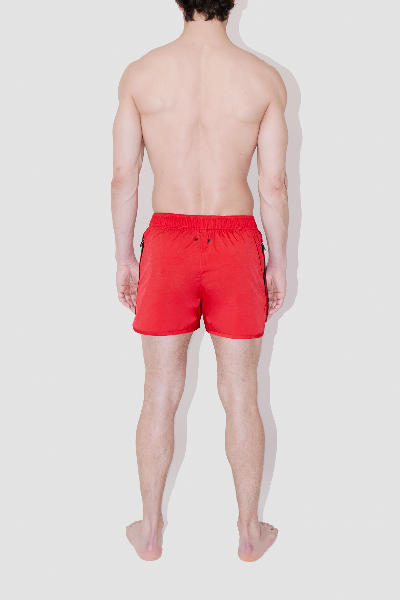 Moon Red Shorter Swim Shorts