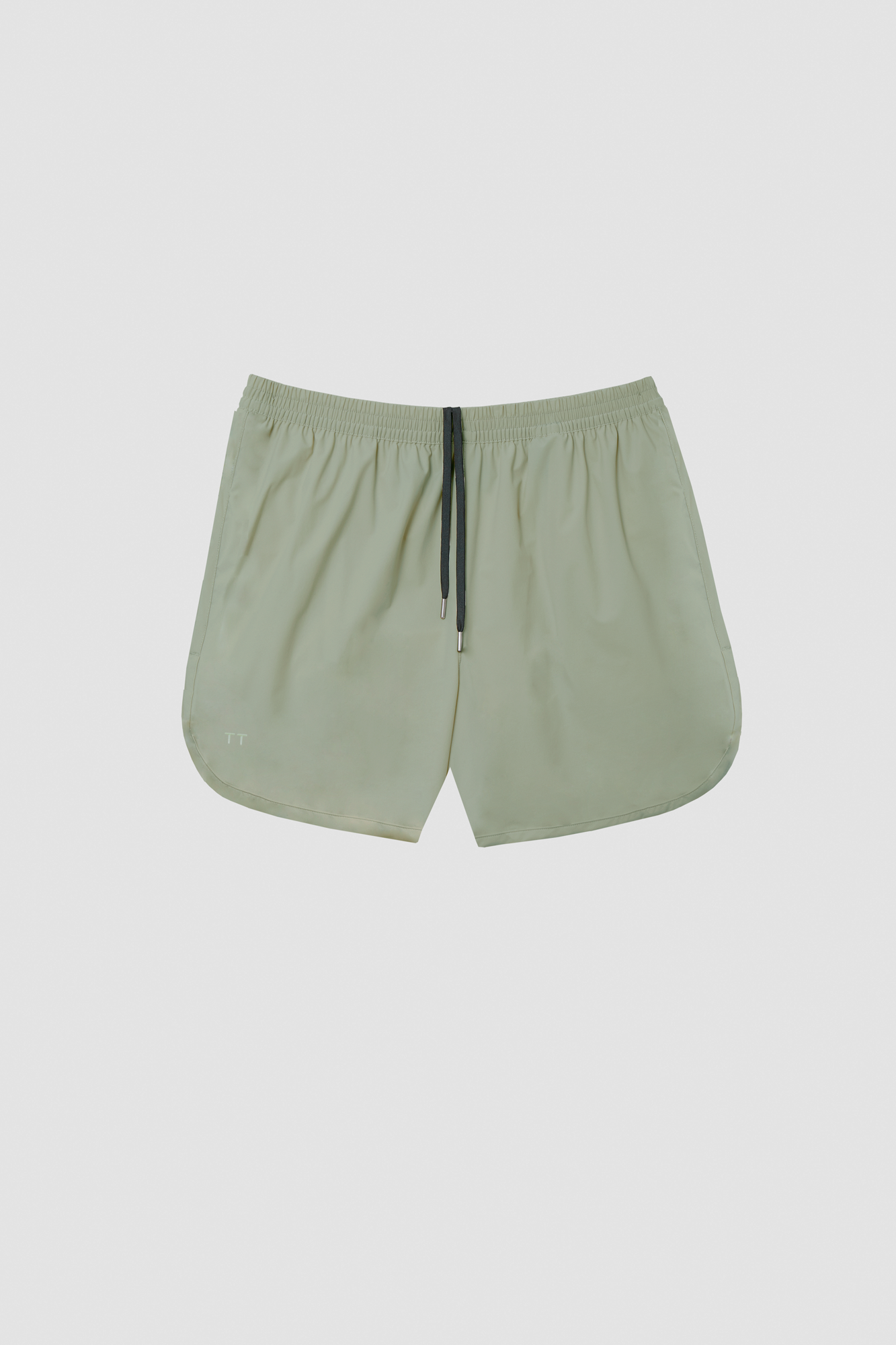 Almond Green Shorter Swim Shorts