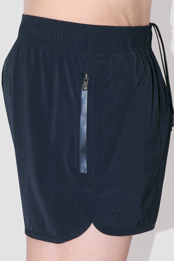 NoirSilk Shorter Swim Shorts