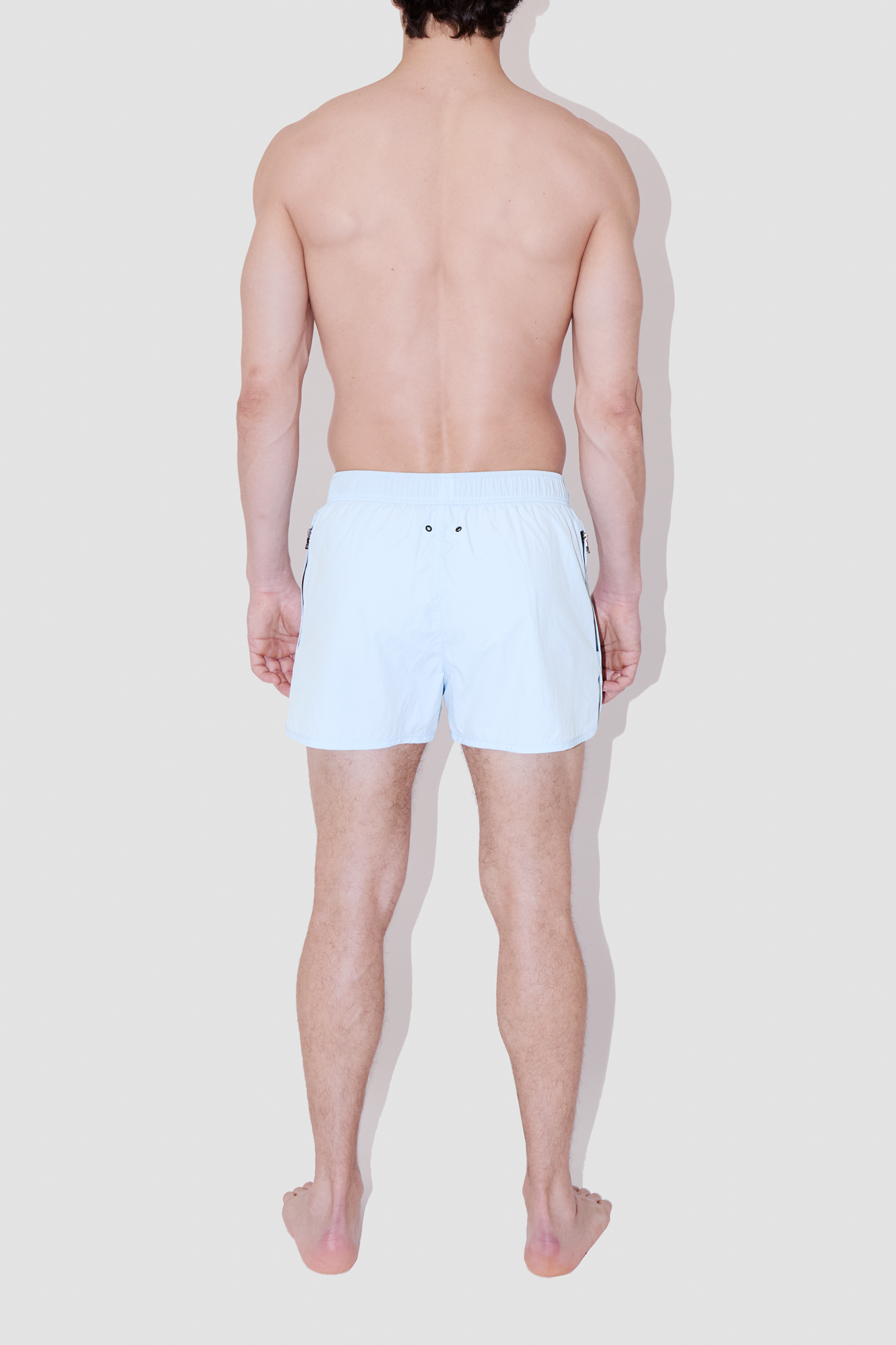 Sky Blue Shorter Swim Shorts
