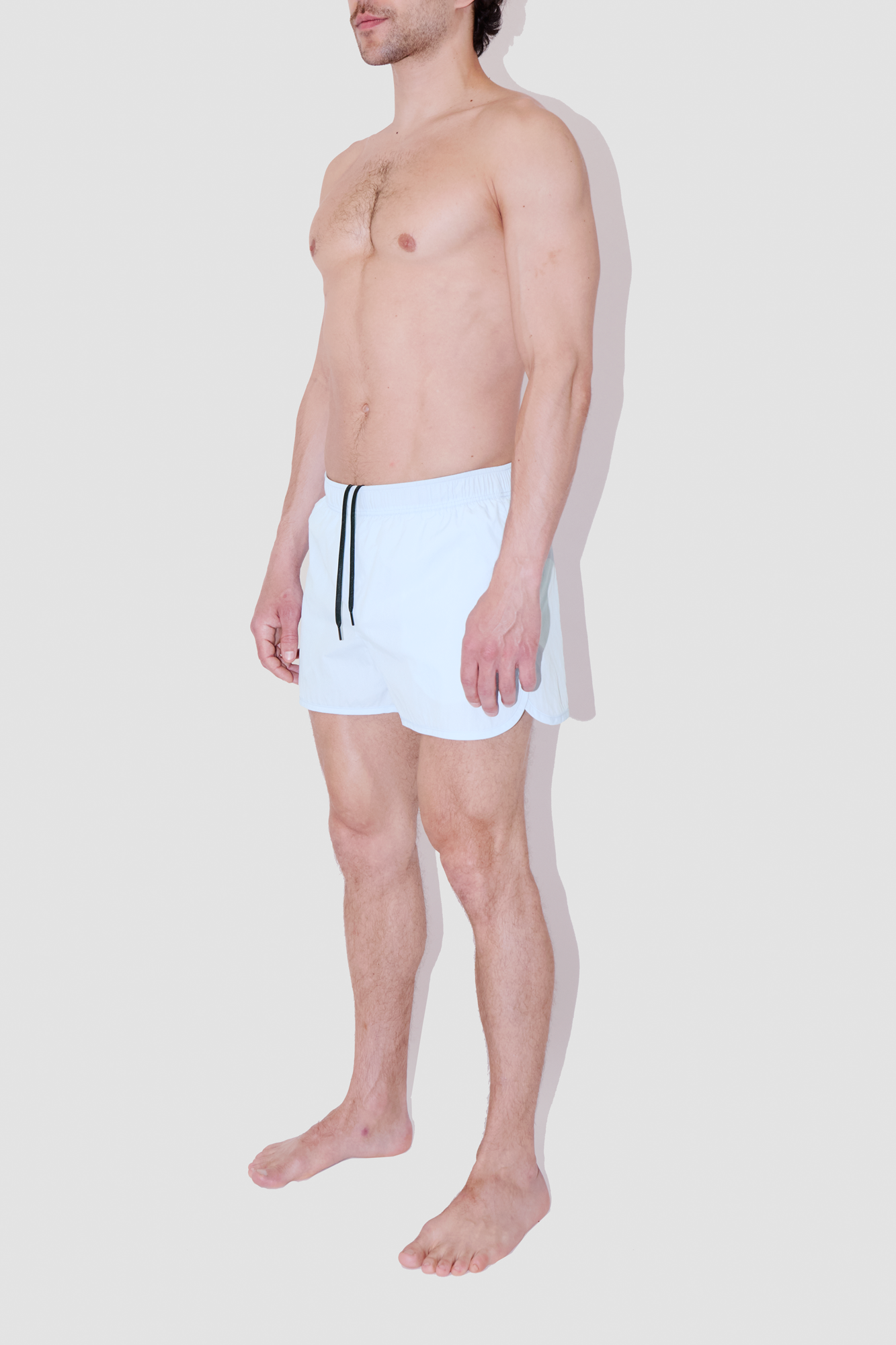 Sky Blue Shorter Swim Shorts