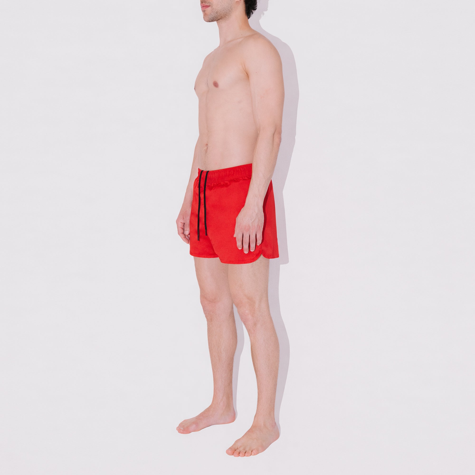 Moon Red Shorter Swim Shorts