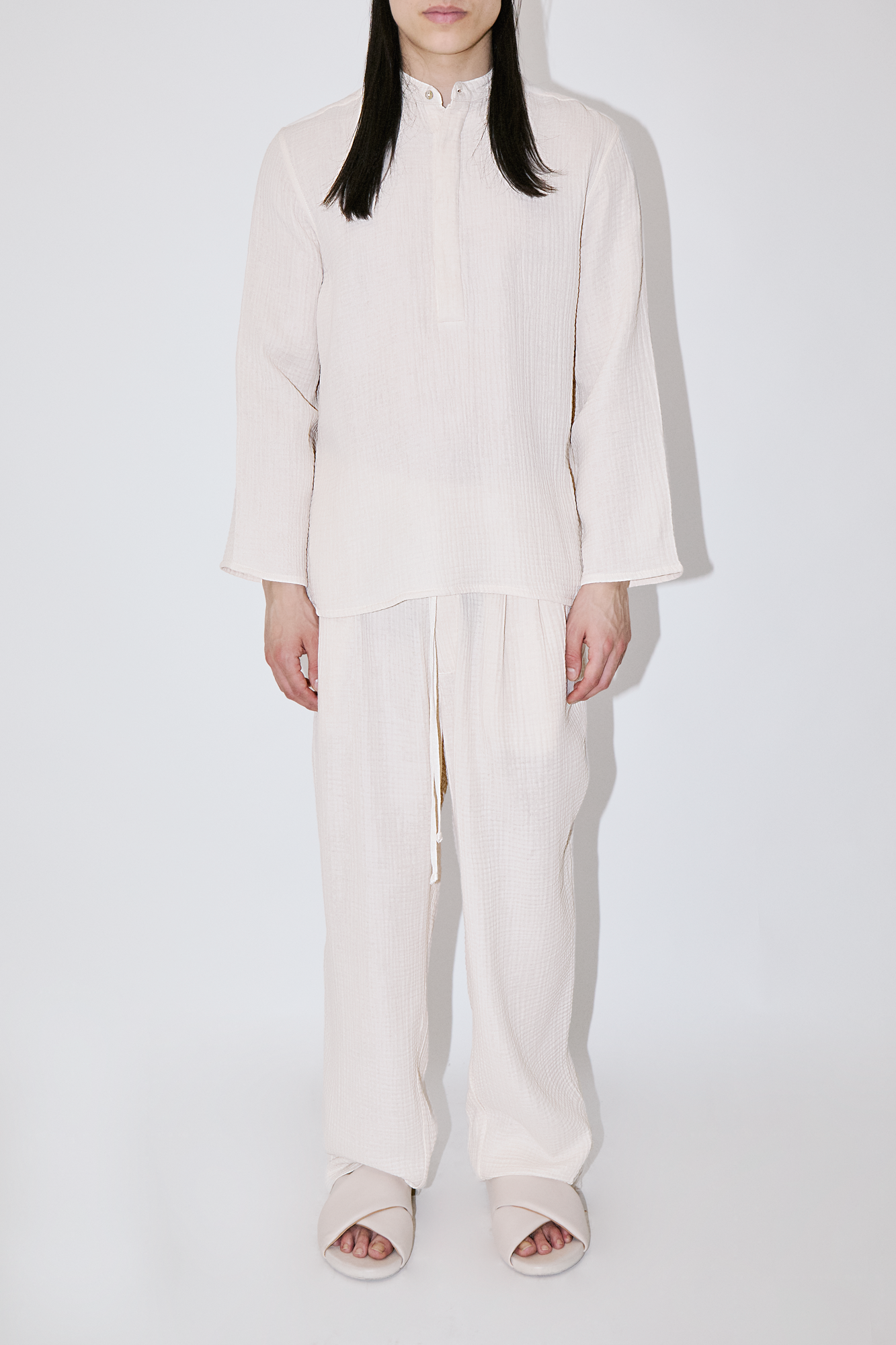 AngelWeave Ivory Gauze Kurta