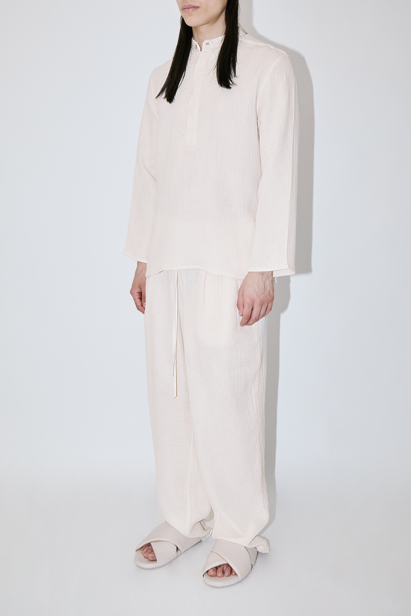 AngelWeave Ivory Gauze Kurta