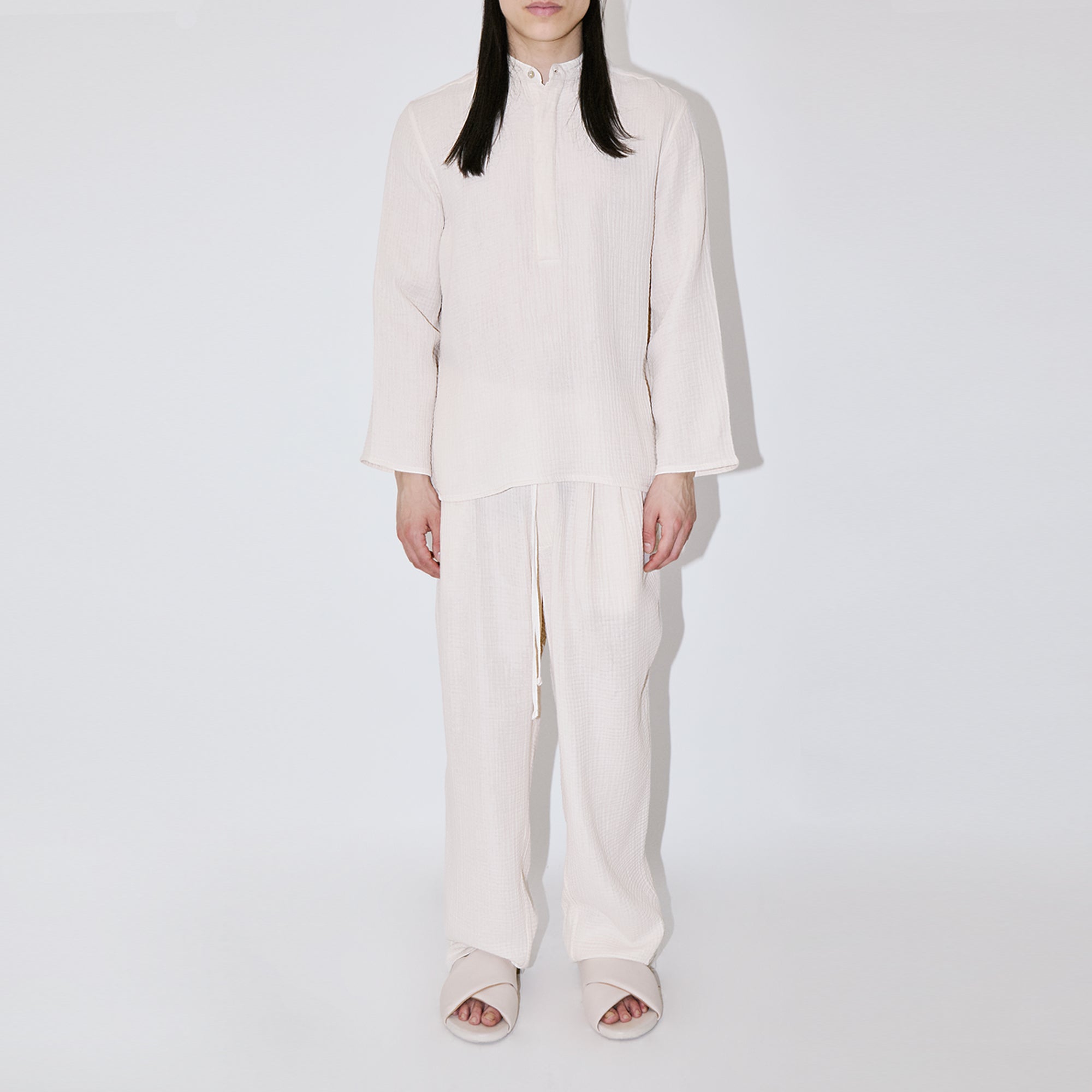 AngelWeave Ivory Gauze Kurta