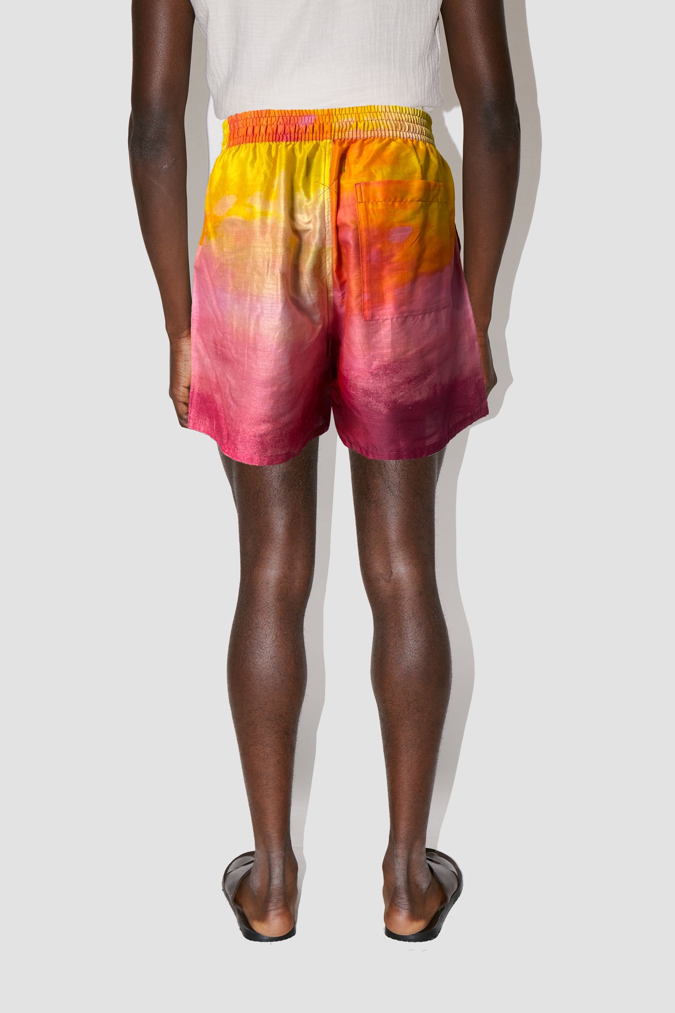 GizaFine Bliss Satin Lounge Shorts