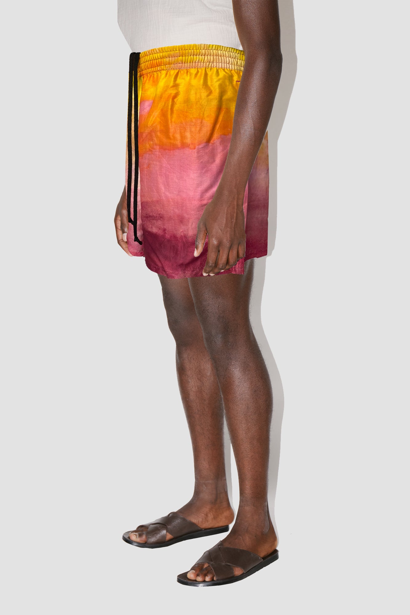 GizaFine Bliss Satin Lounge Shorts