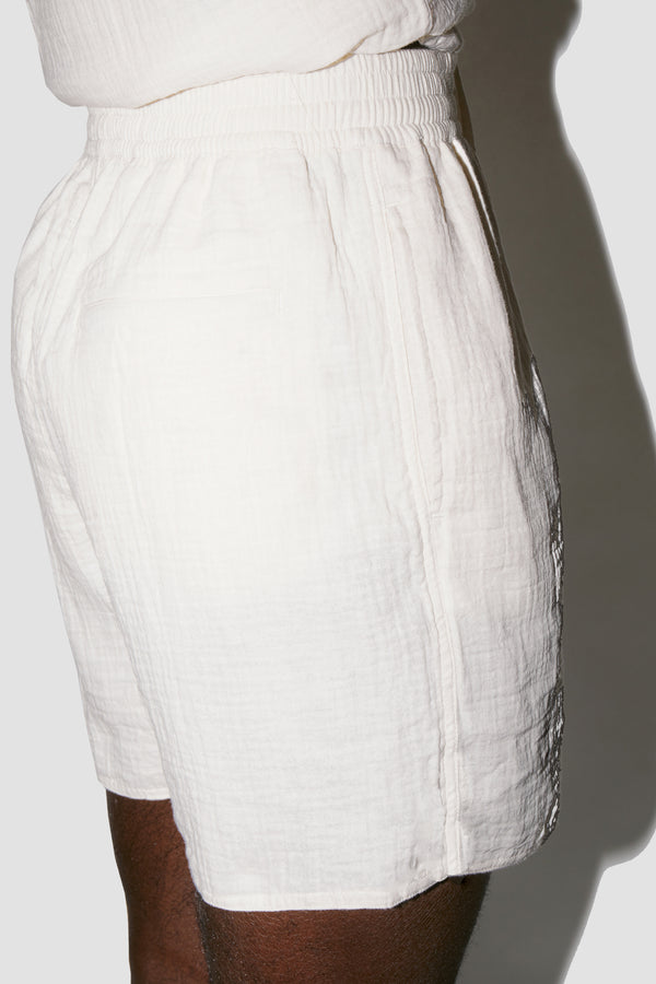 AngelWeave Ivory Gauze Lounge Shorts