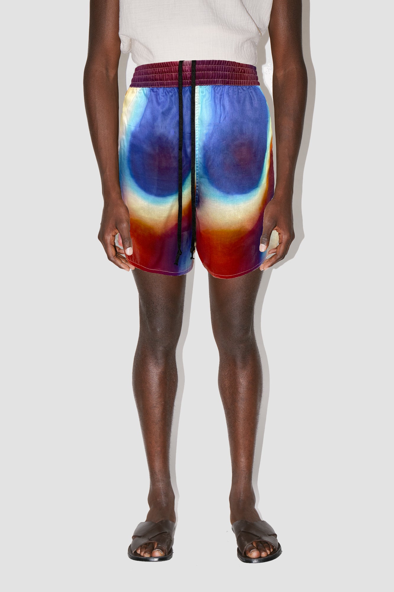 GizaFine Fusion Satin Lounge Shorts