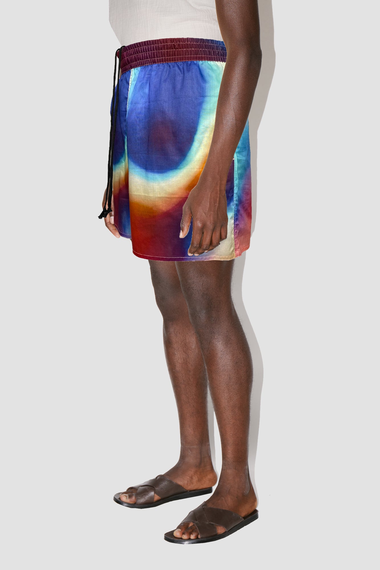 GizaFine Fusion Satin Lounge Shorts