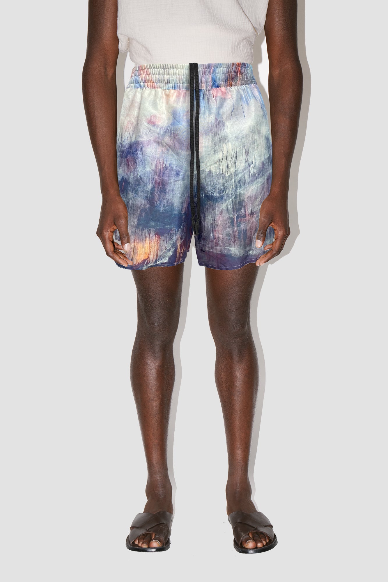 GizaFine Thrive Satin Lounge Shorts