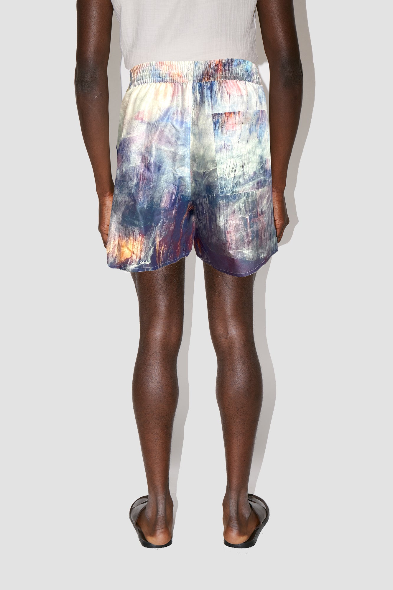 GizaFine Thrive Satin Lounge Shorts