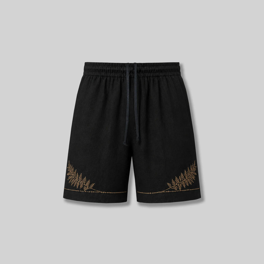 TerraLinen Wisper Gold Black