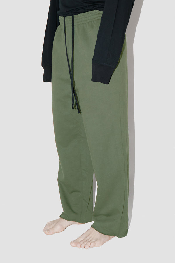Heavyweight Endura Khaki Fleece Sweat Pants