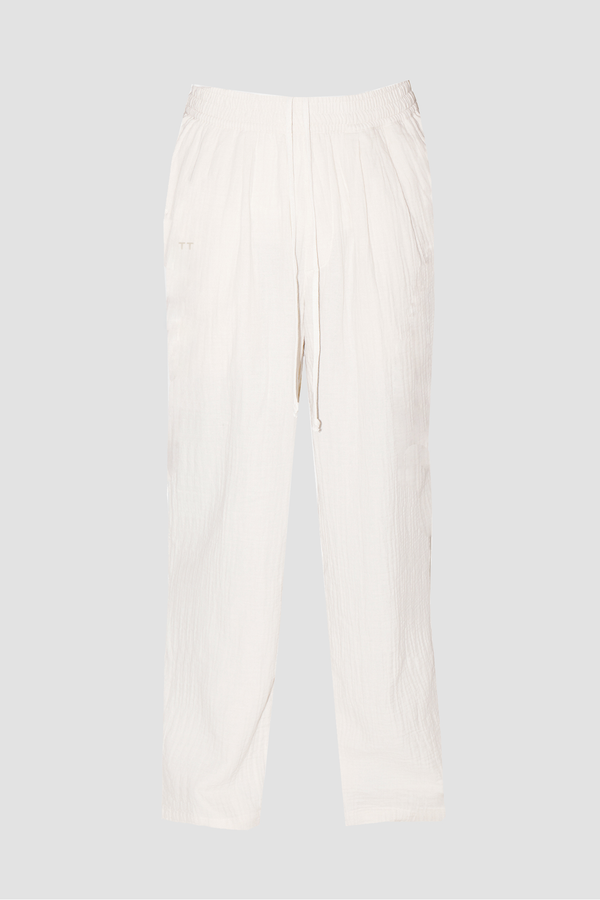 AngelWeave Ivory Gauze Lounge Pants