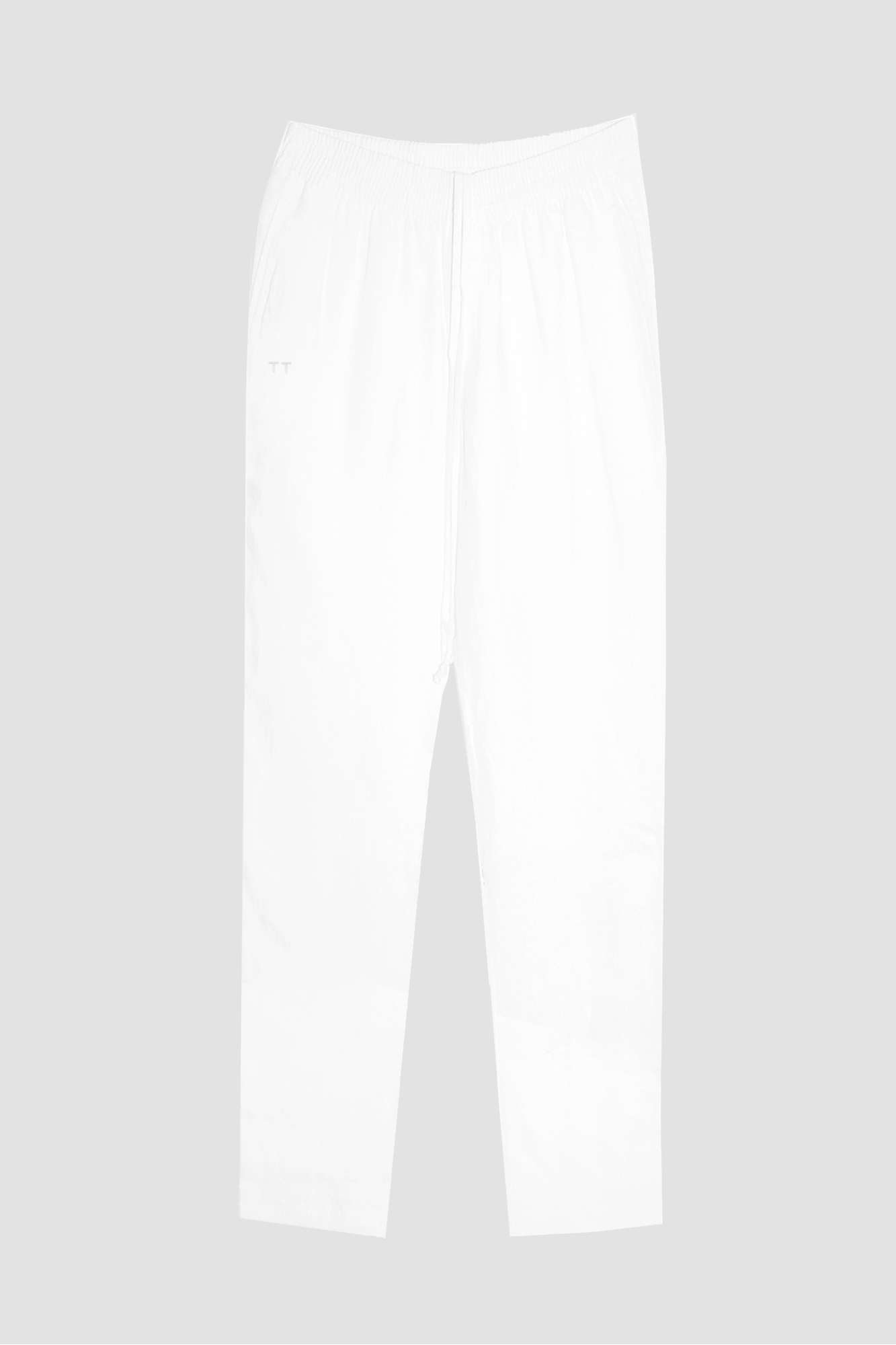 TerraLinen White Classic Pants