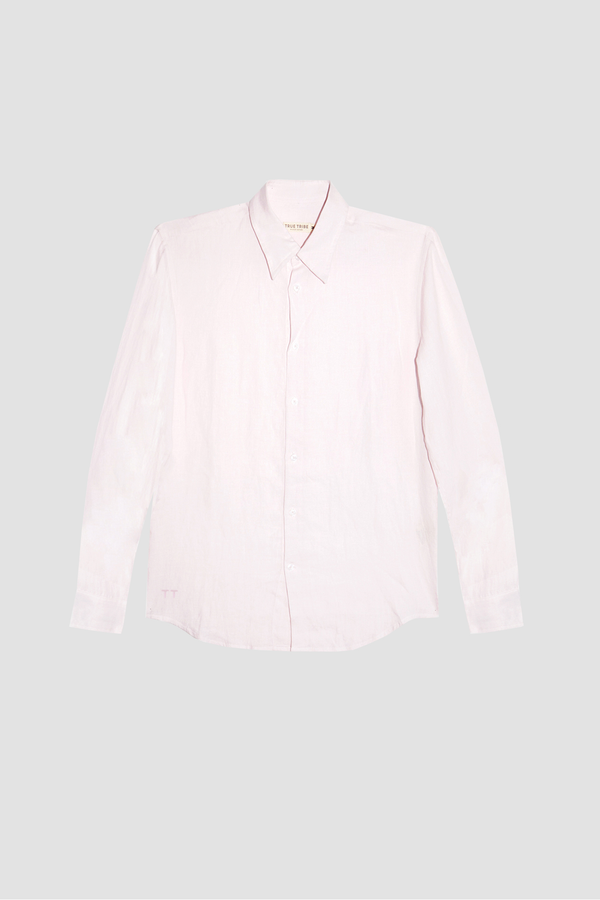 TerraLinen Pink Classic Shirt