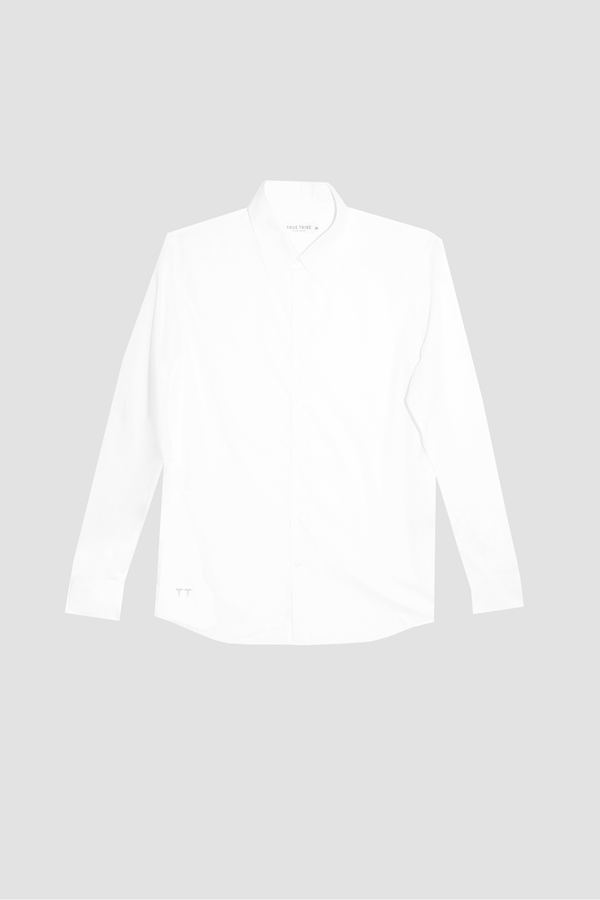 SmoothWeave White Micro Twill Classic Shirt
