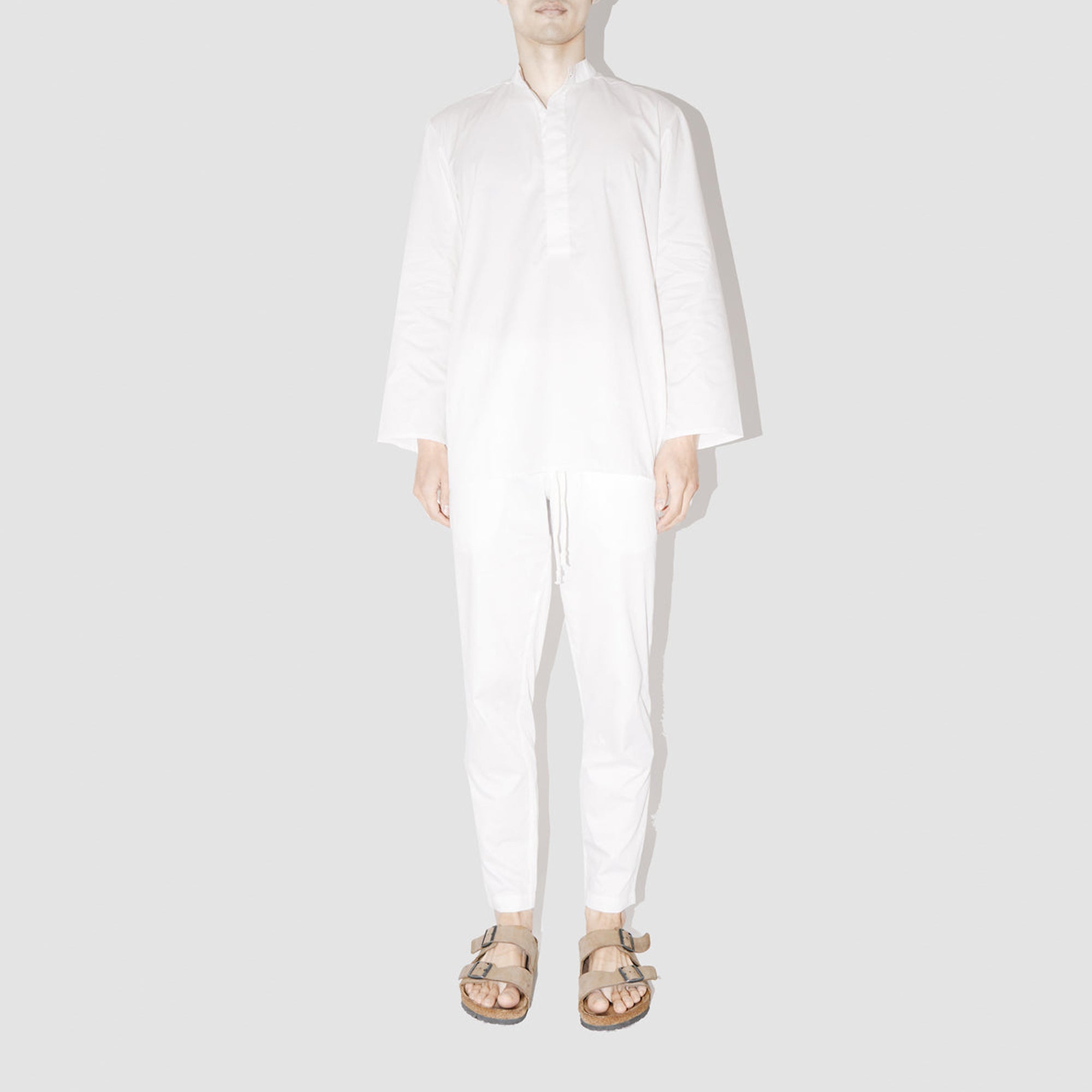 SmoothWeave White Micro Twill Kurta