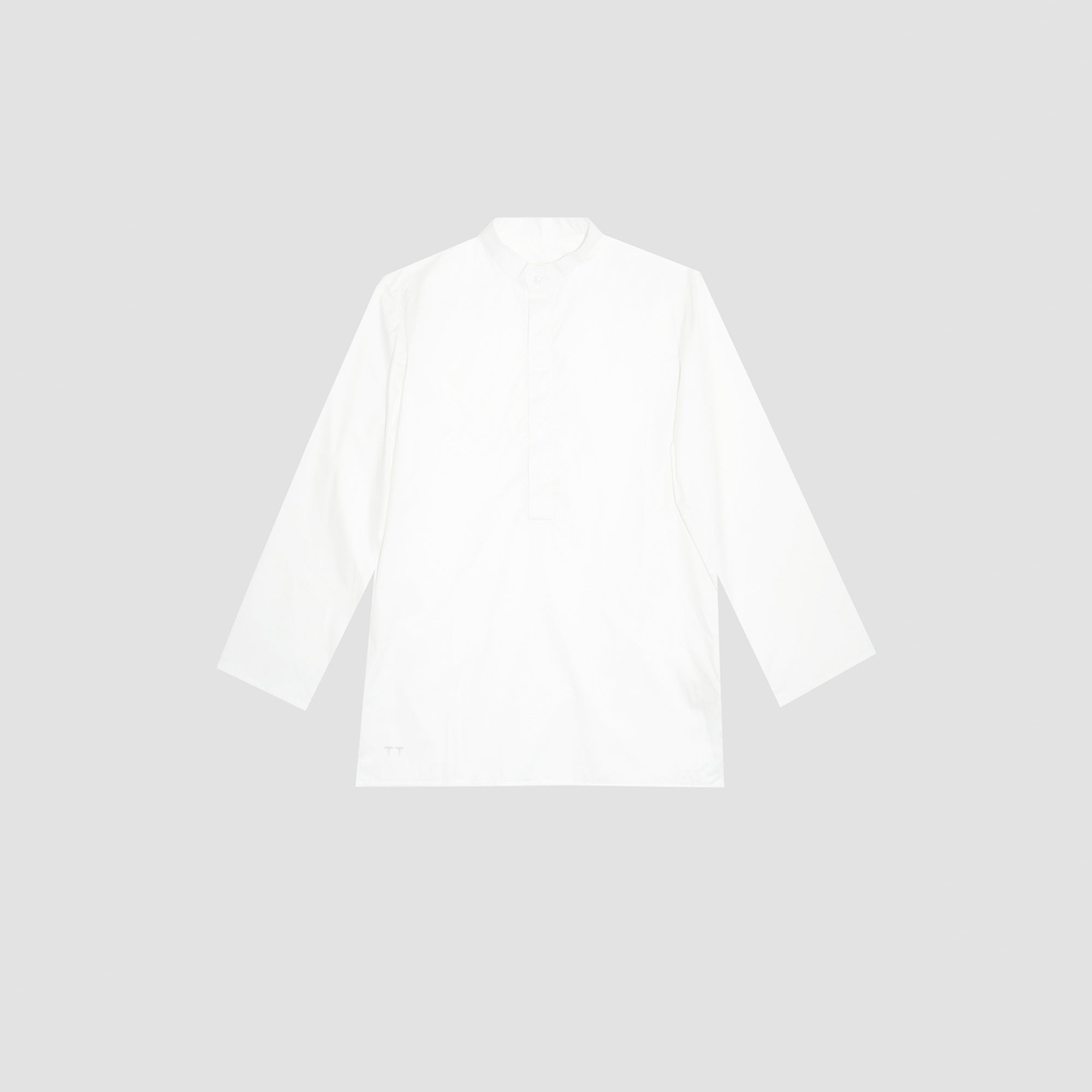 SmoothWeave White Micro Twill Kurta