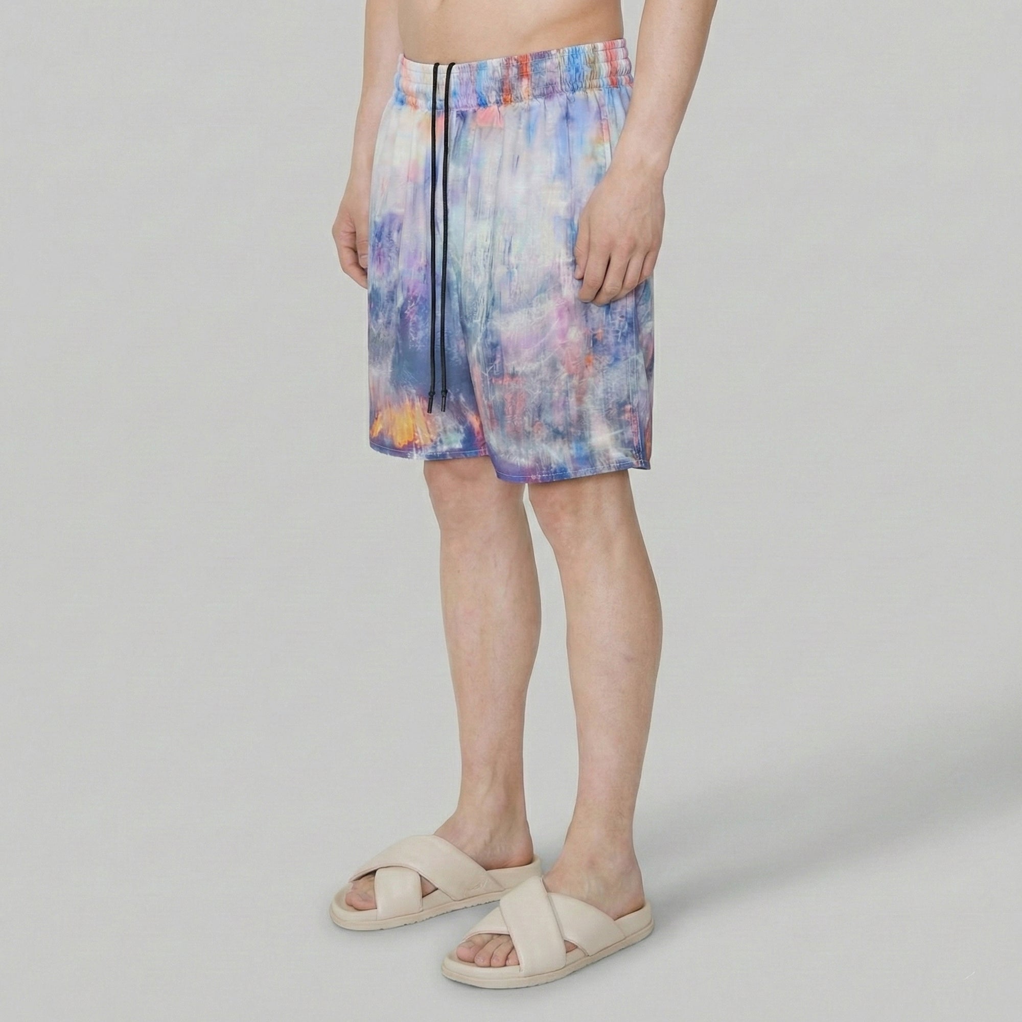 GizaFine Thrive Satin Lounge Shorts