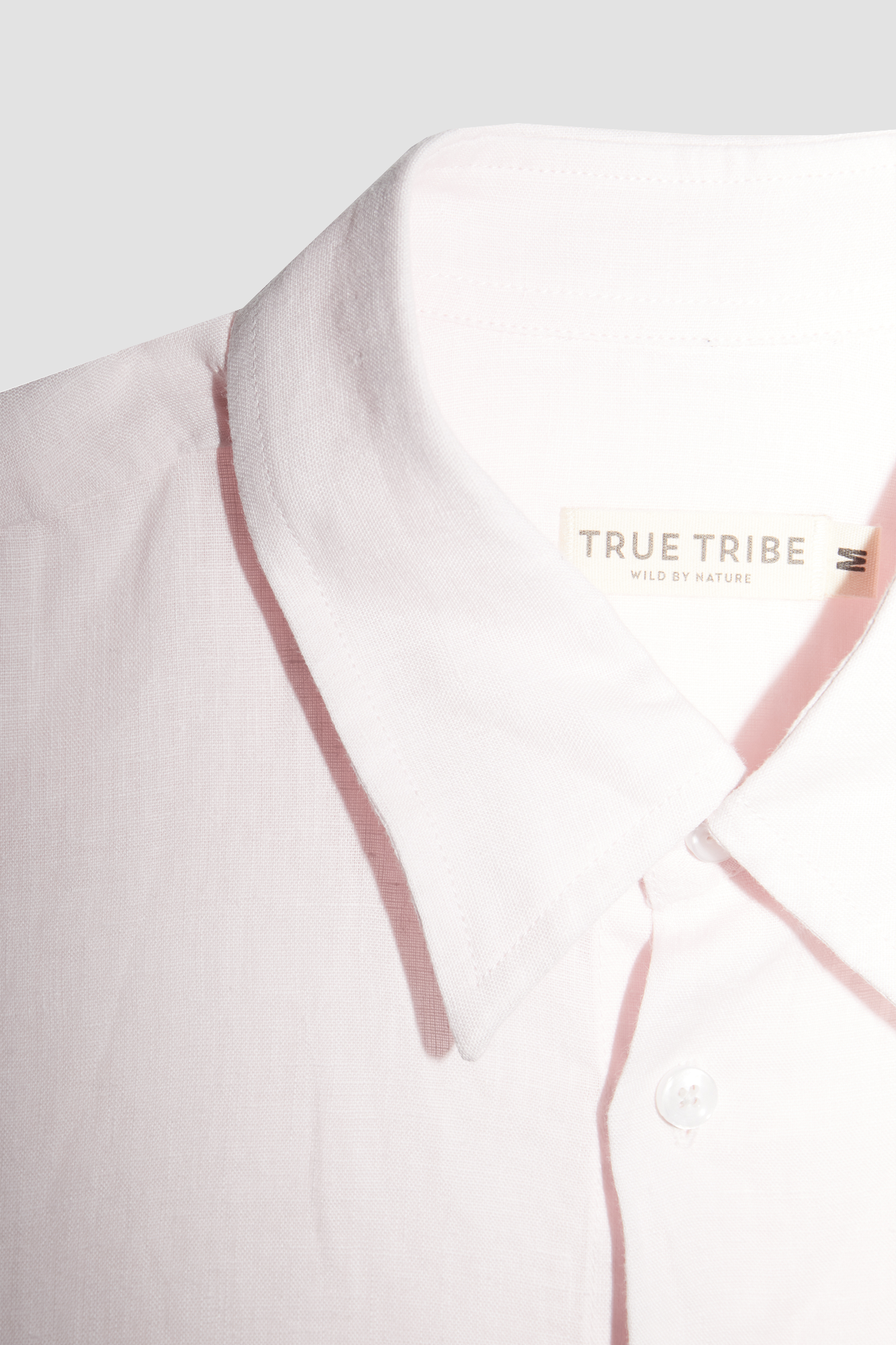TerraLinen Pink Classic Shirt