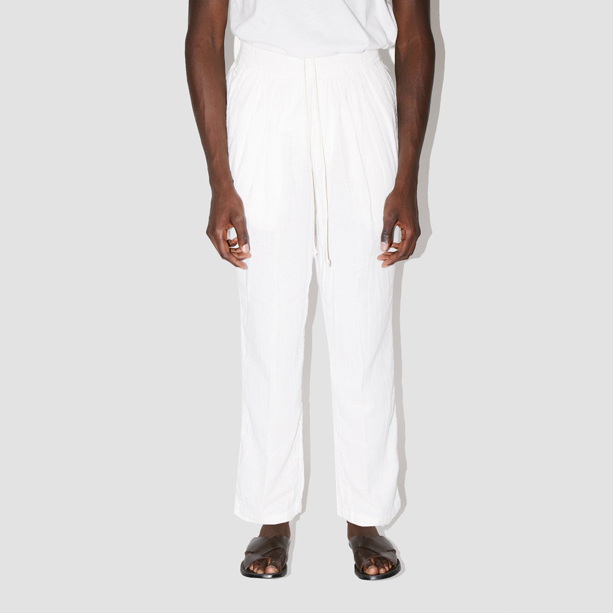 AngelWeave White Gauze Lounge Pants