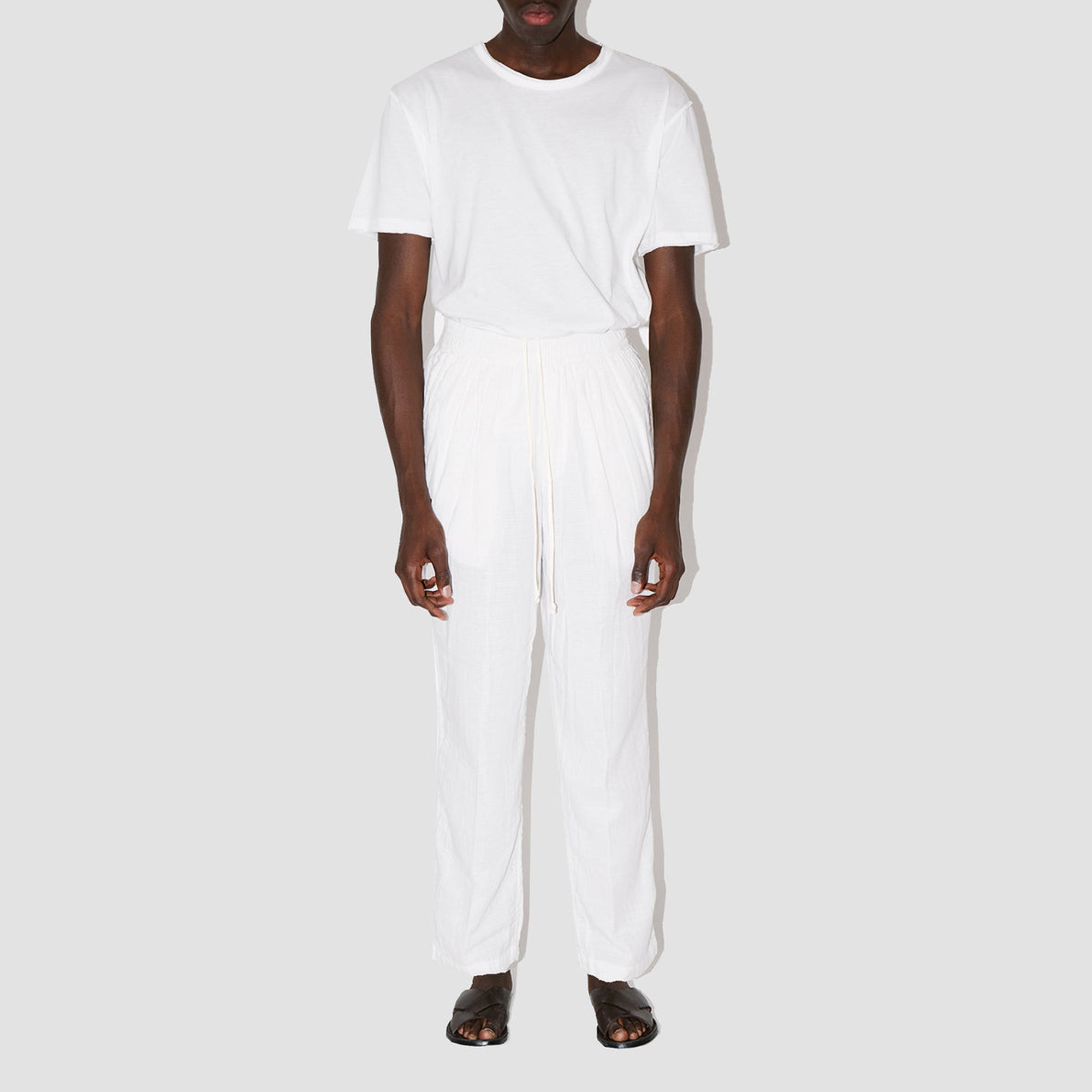 AngelWeave White Gauze Lounge Pants