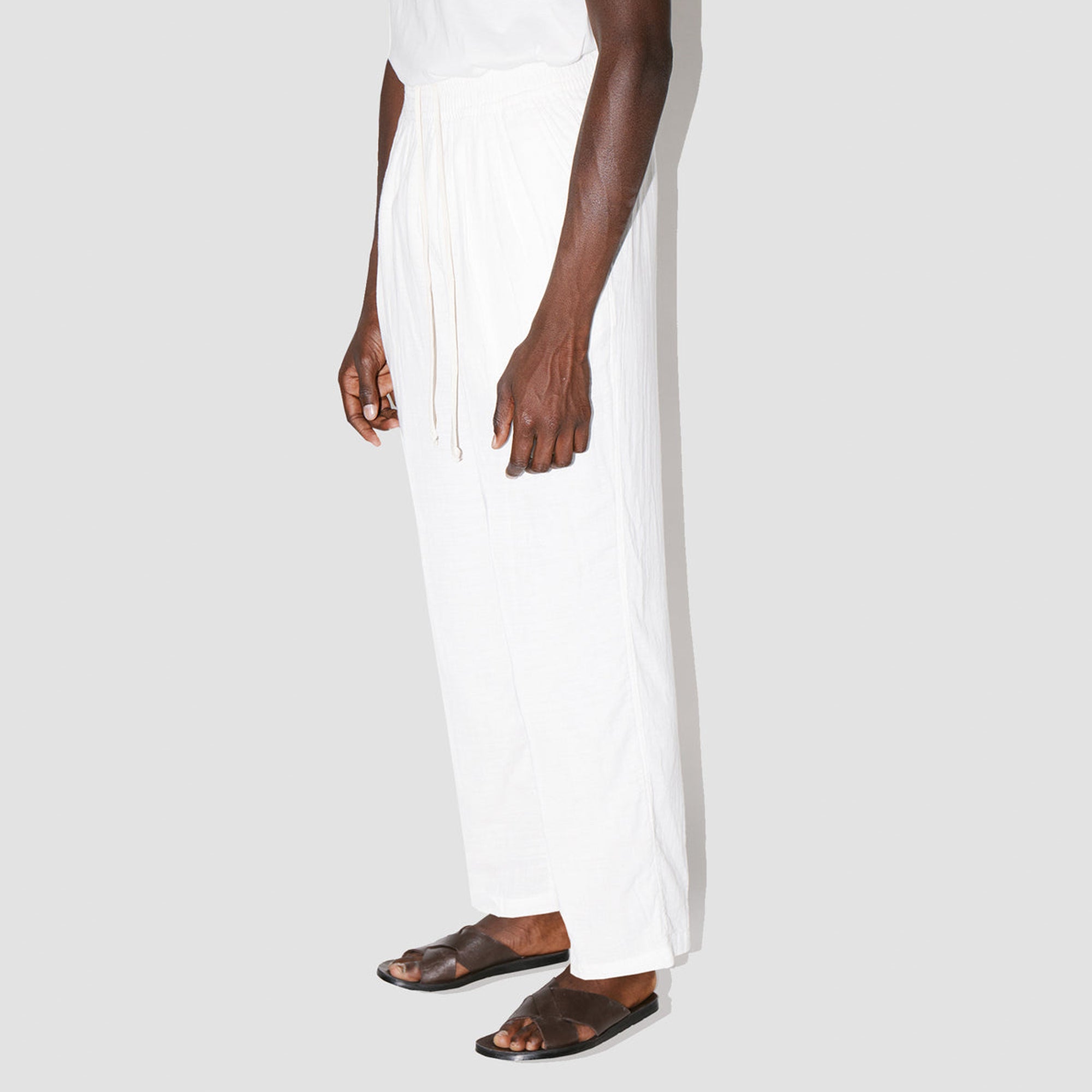 AngelWeave White Gauze Lounge Pants