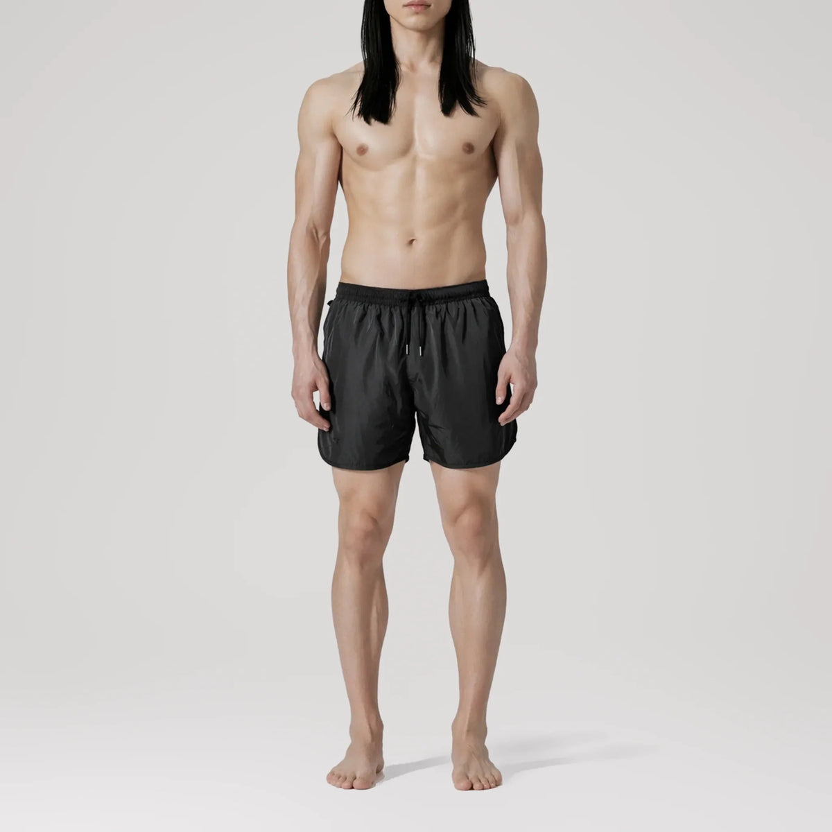 NoirWave Active Swim Shorts, front view