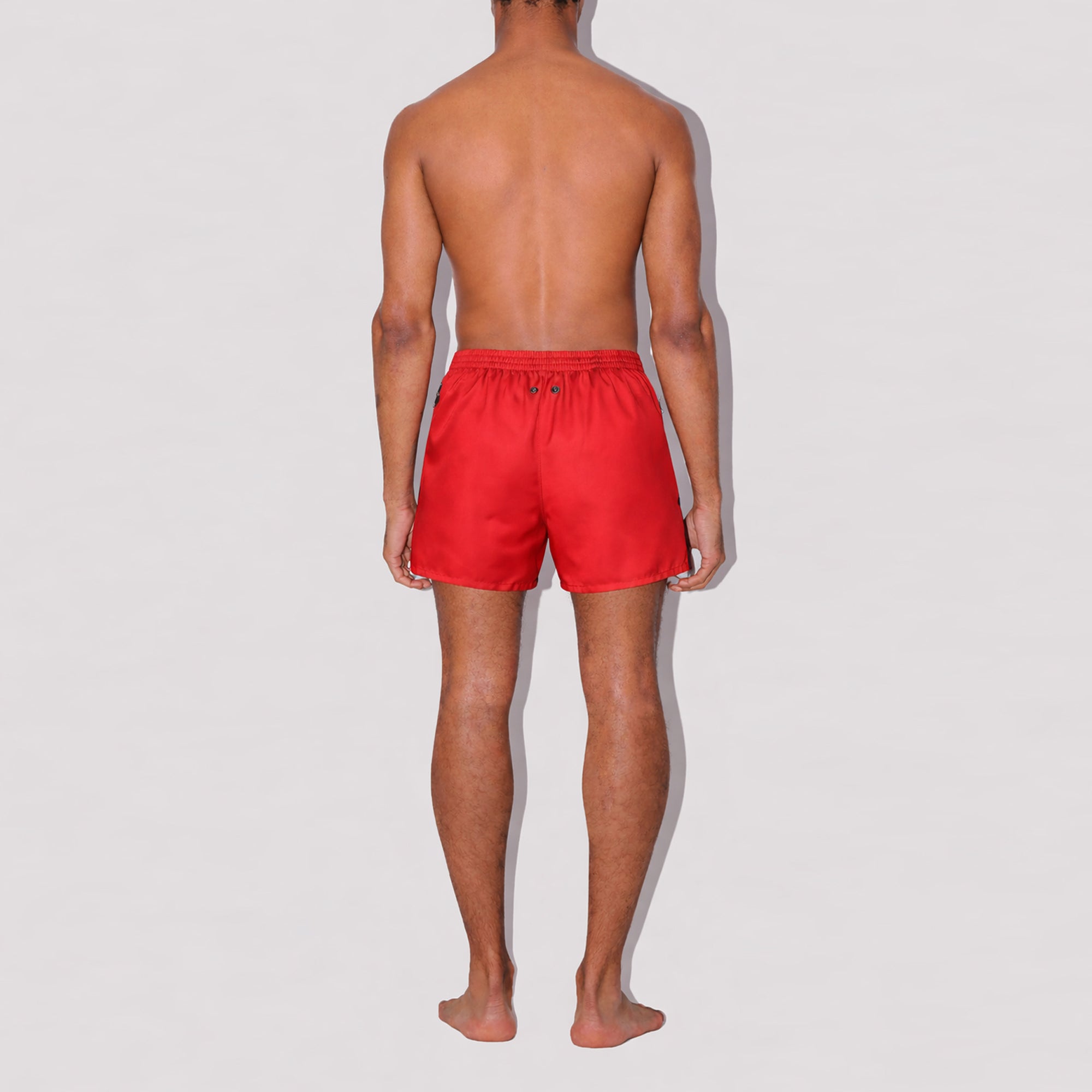 Furious Red Shorter Swim Shorts