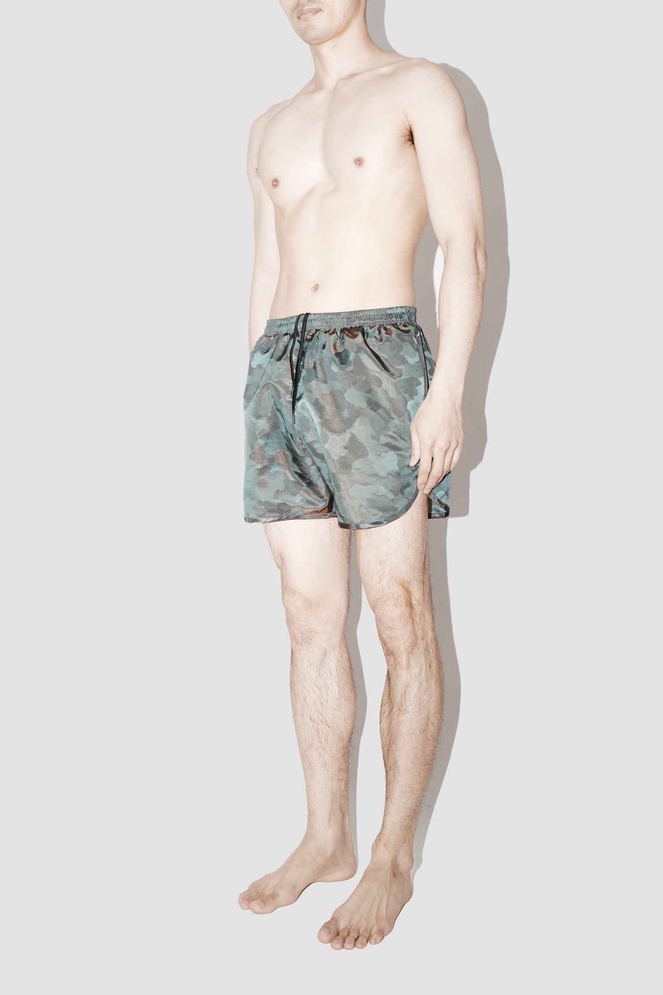 Camo Grigio Active Swim Shorts