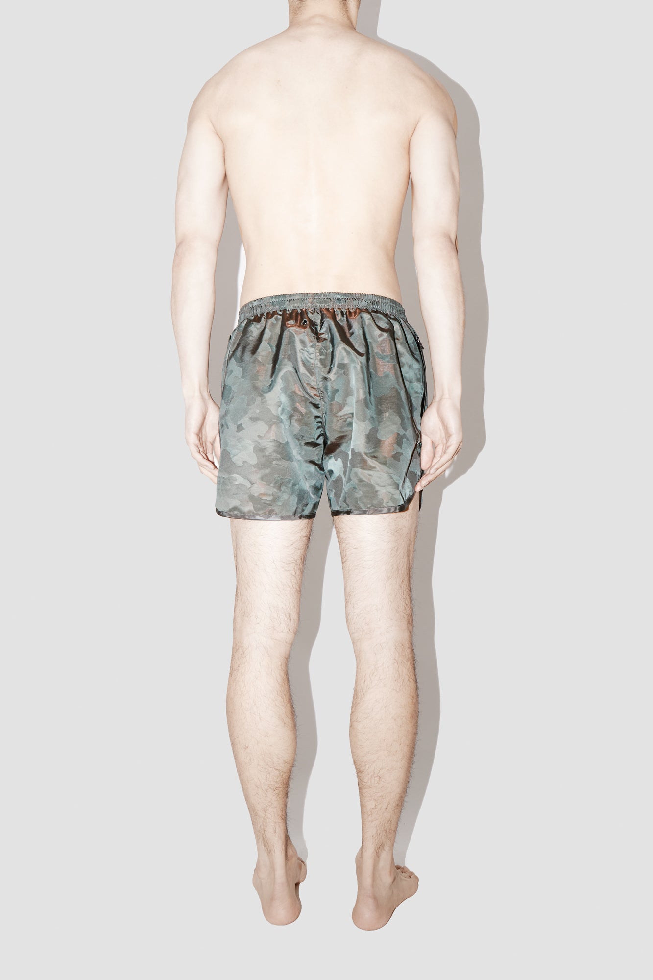 Camo Grigio Active Swim Shorts