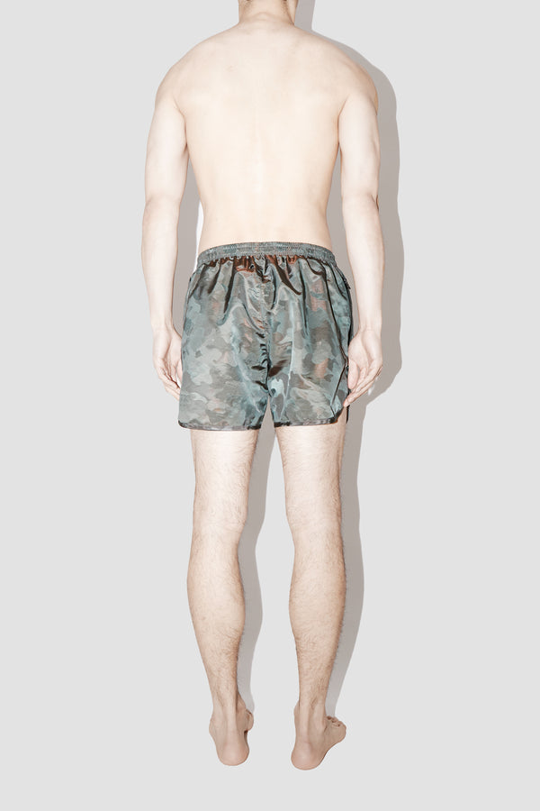 Camo Grigio Active Swim Shorts