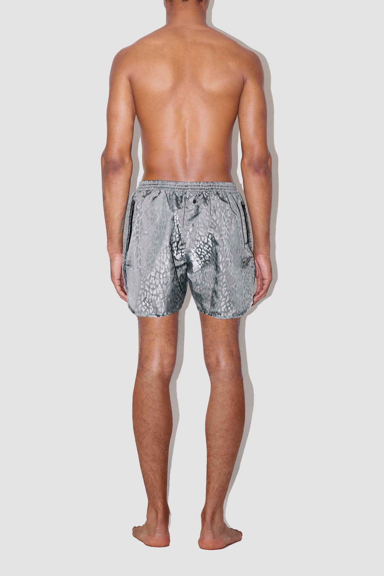 Leopard Space Active Swim Shorts