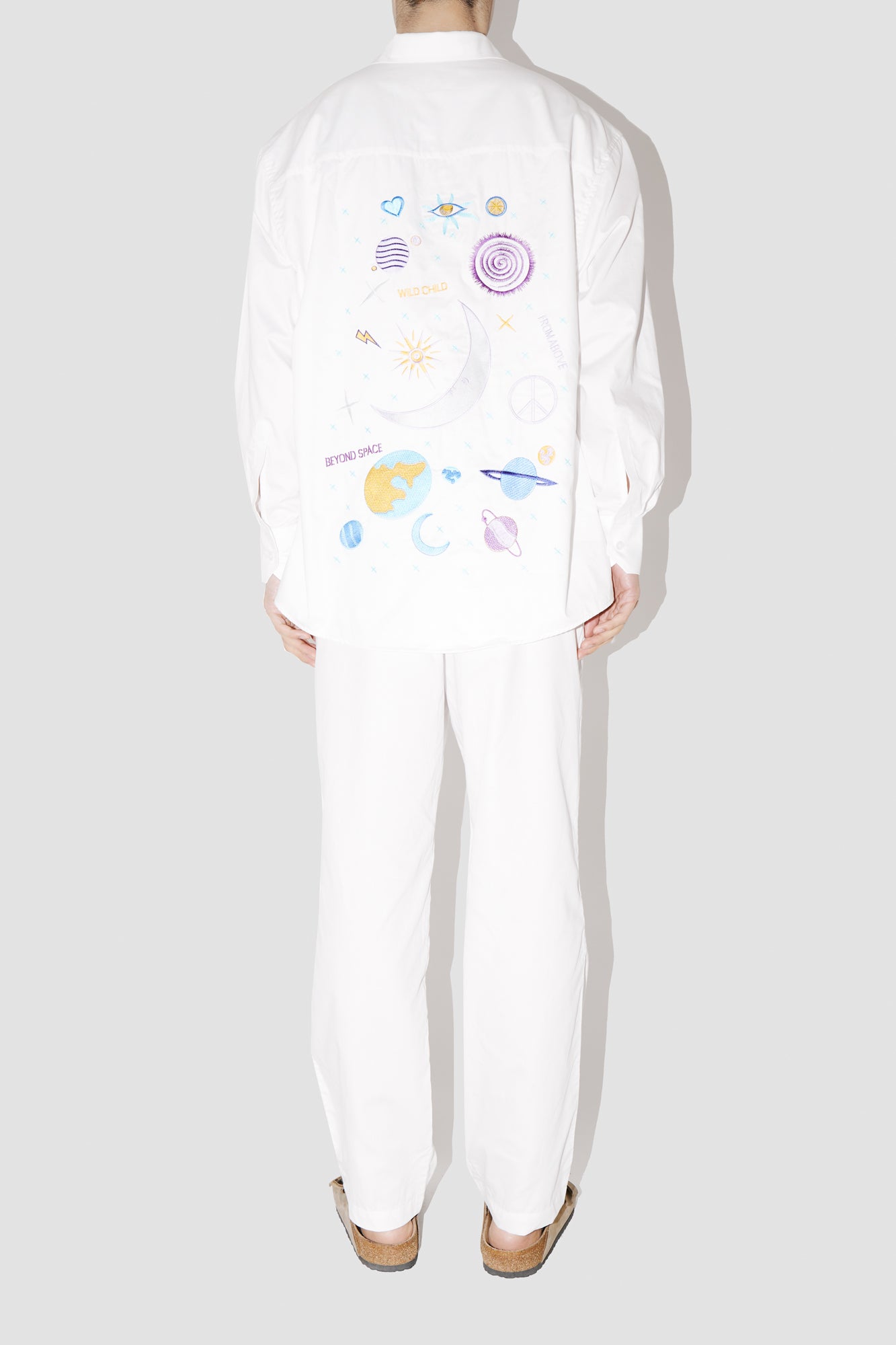 Wild Child White Oversized Shirt